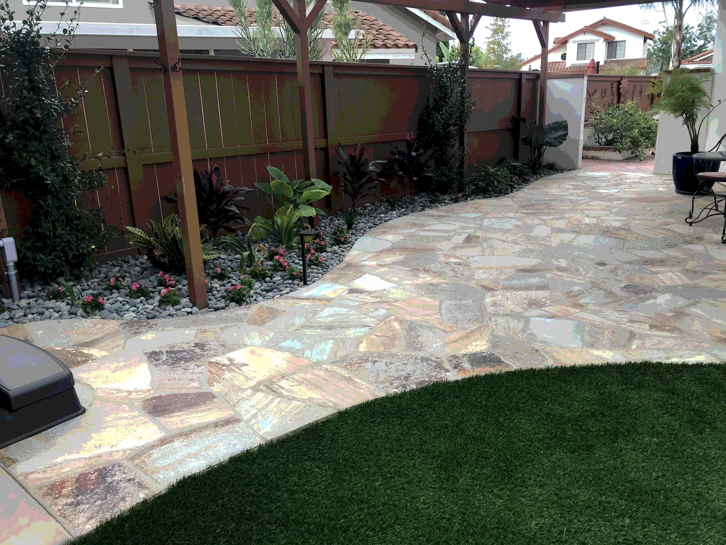 'The Tropic of Capricorn' in Rancho Pensaquitos installed landscape - Rancho Pensaquitos, San Diego