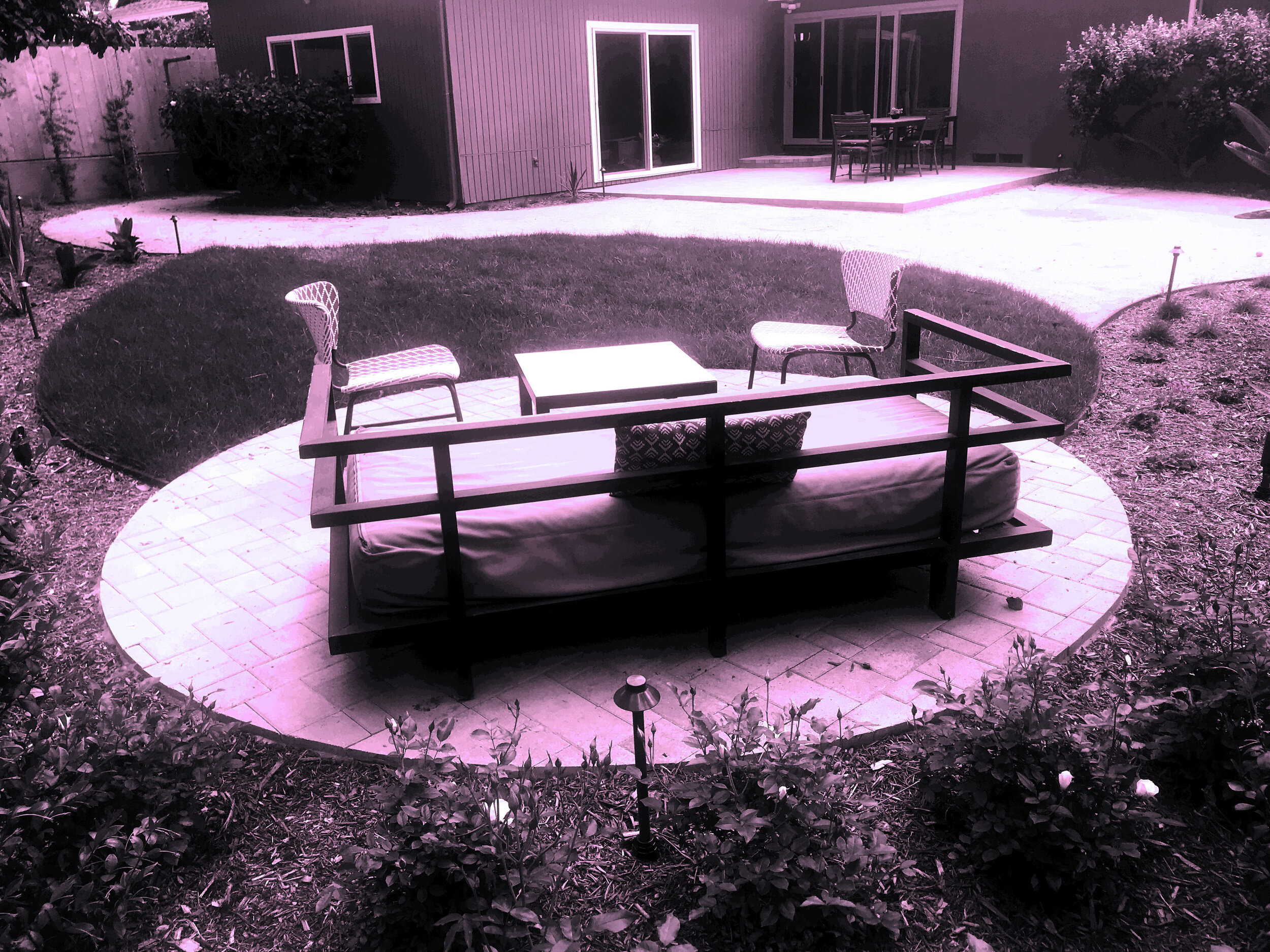 Mixed installed landscape - San Diego County