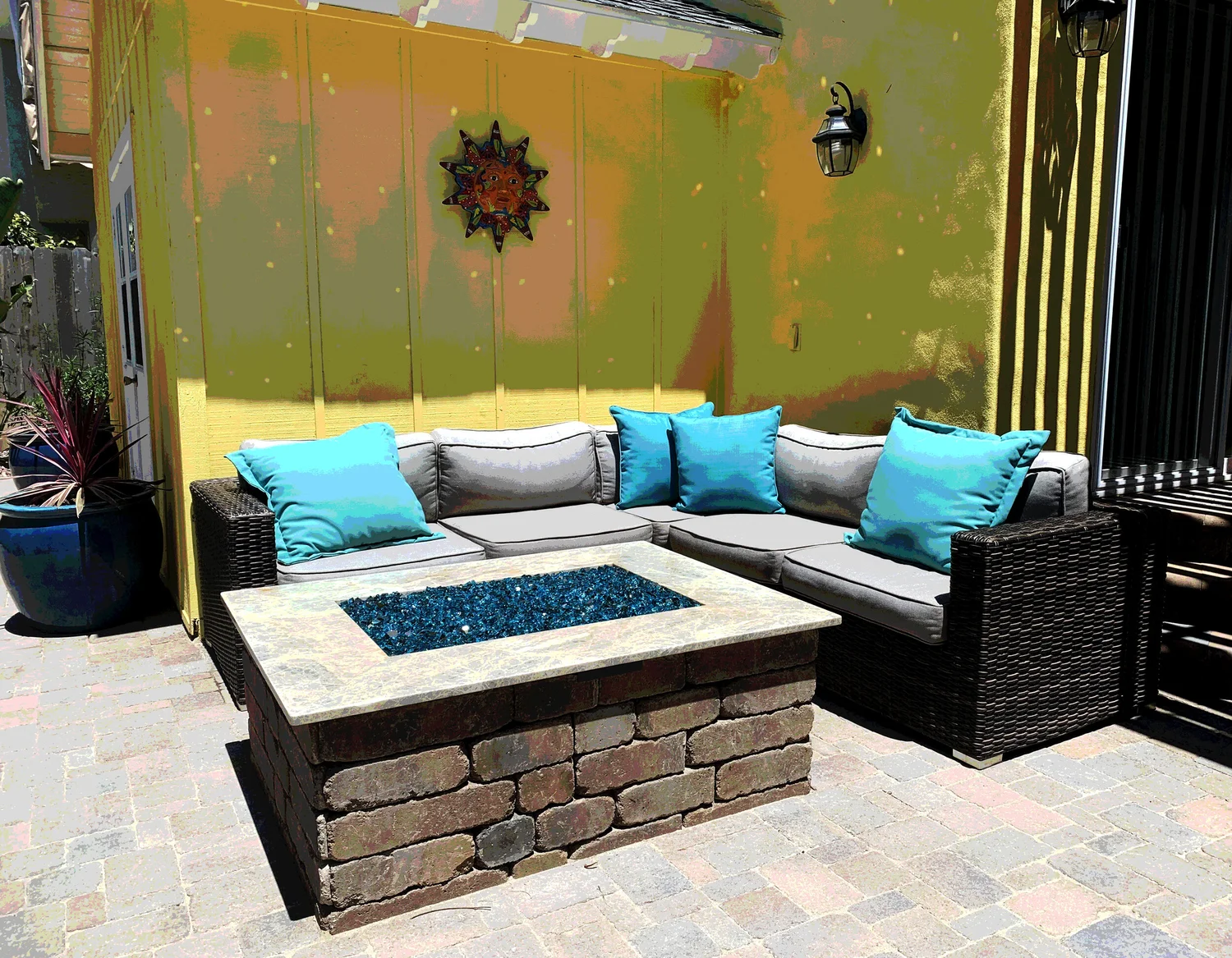 'California Dreamin' in Coronado landscape design in Coronado, San Diego