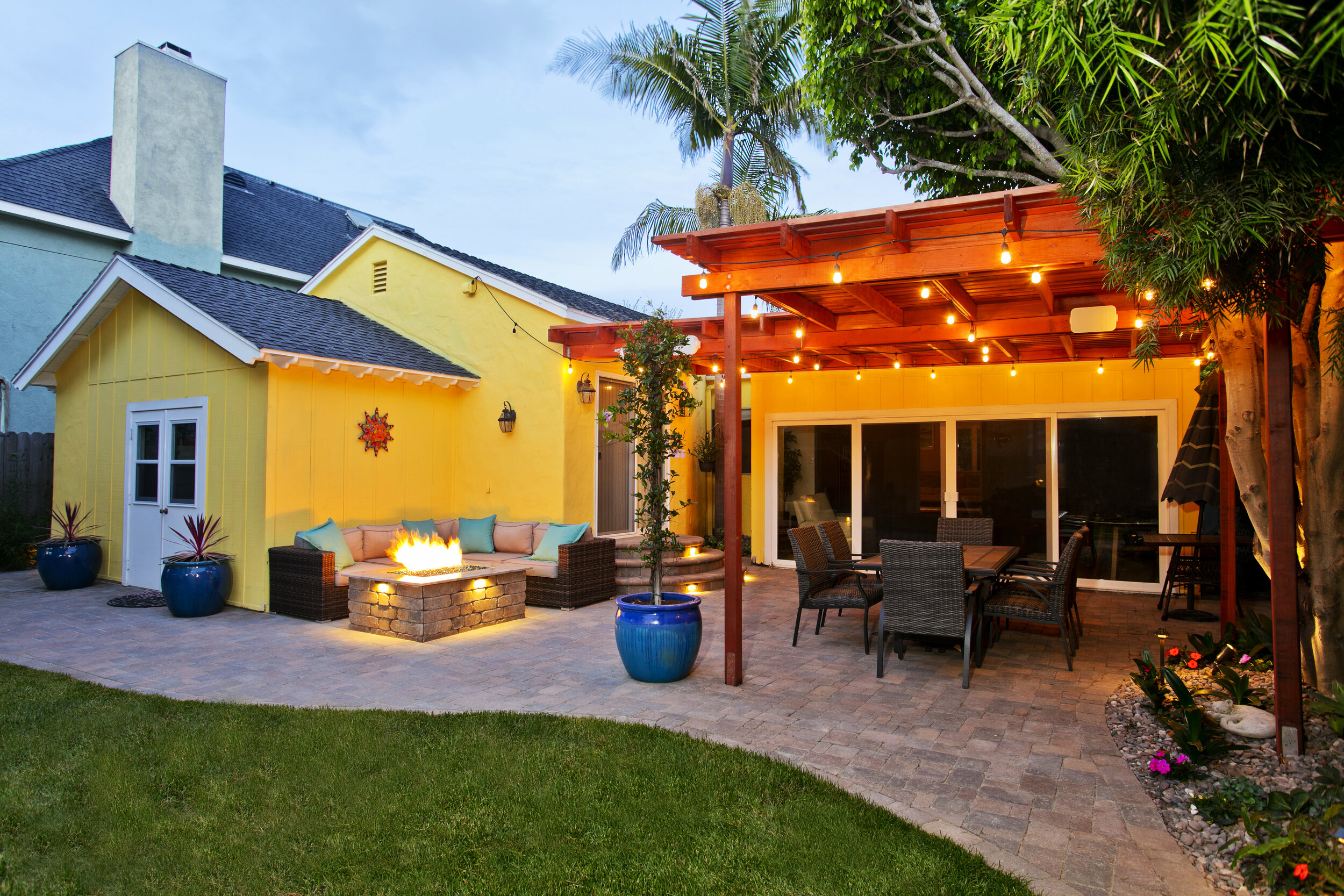 'California Dreamin' in Coronado installed landscape - Coronado, San Diego