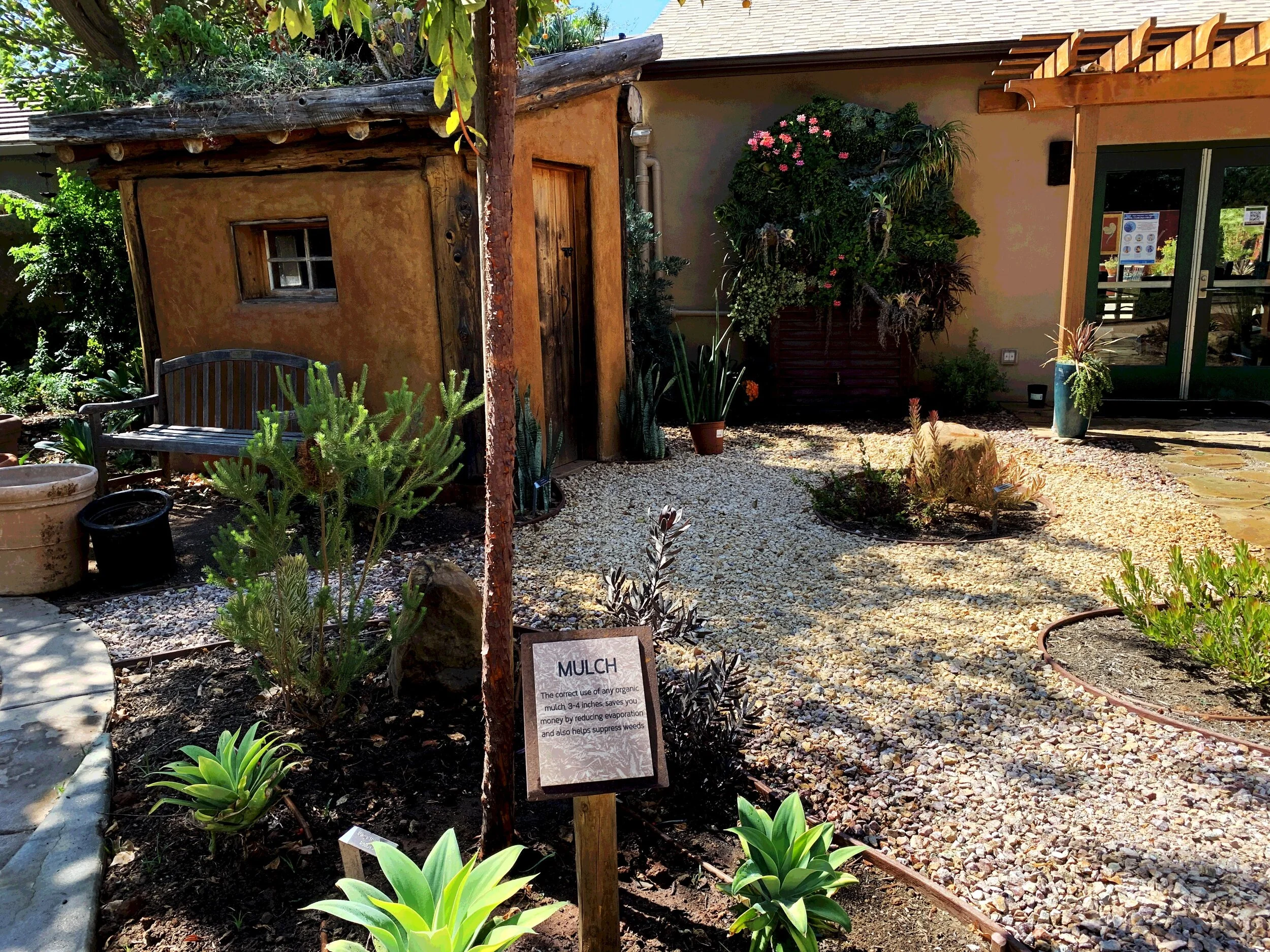 Cuyamaca Water Conservation Garden: *Design Contest Winner* in El Cajon installed landscape - El Cajon, San Diego County