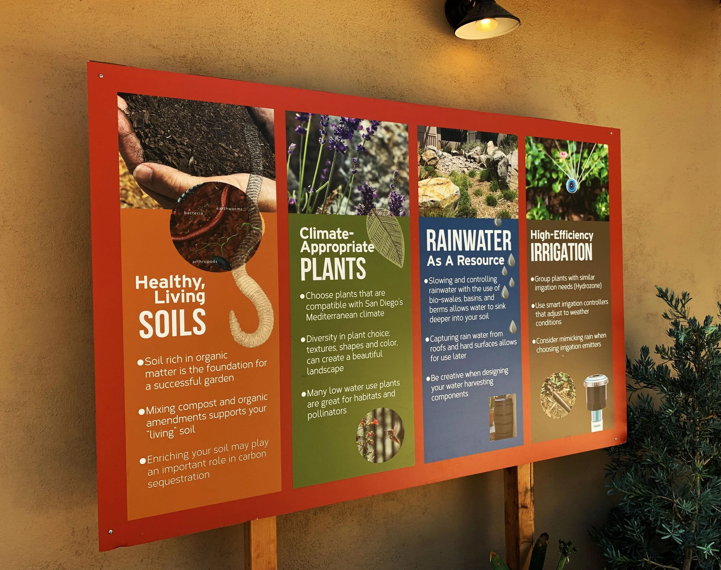 Cuyamaca Water Conservation Garden: *Design Contest Winner* in El Cajon installed landscape - El Cajon, San Diego County
