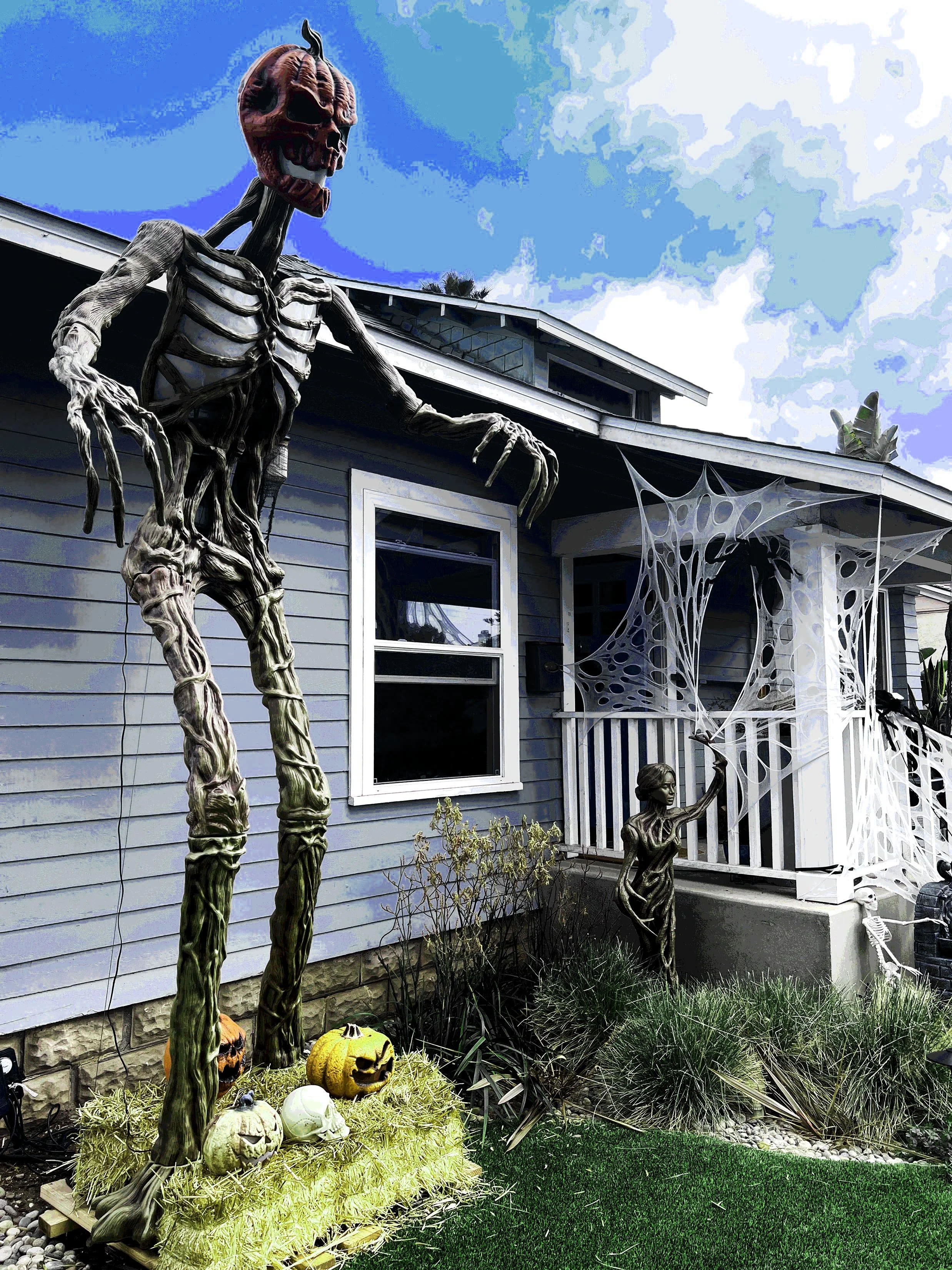 'The Realm of Hades' in North Park installed landscape - North Park, San Diego