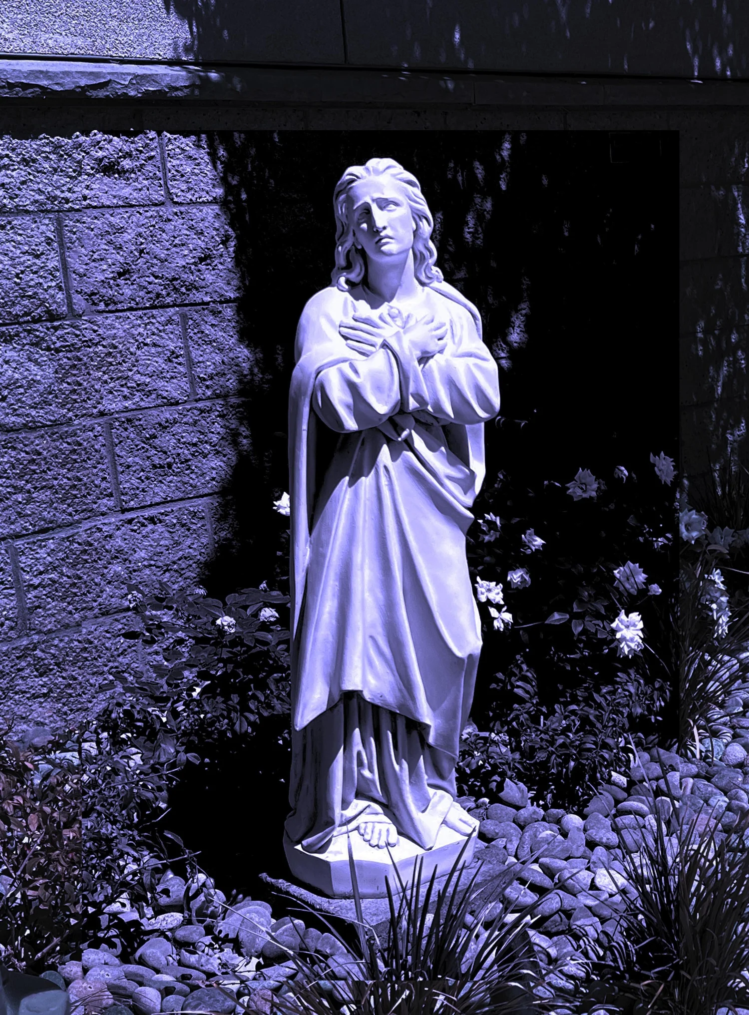 St. John's Episcopal Church: Memorial Garden landscape design in Chula Vista, San Diego