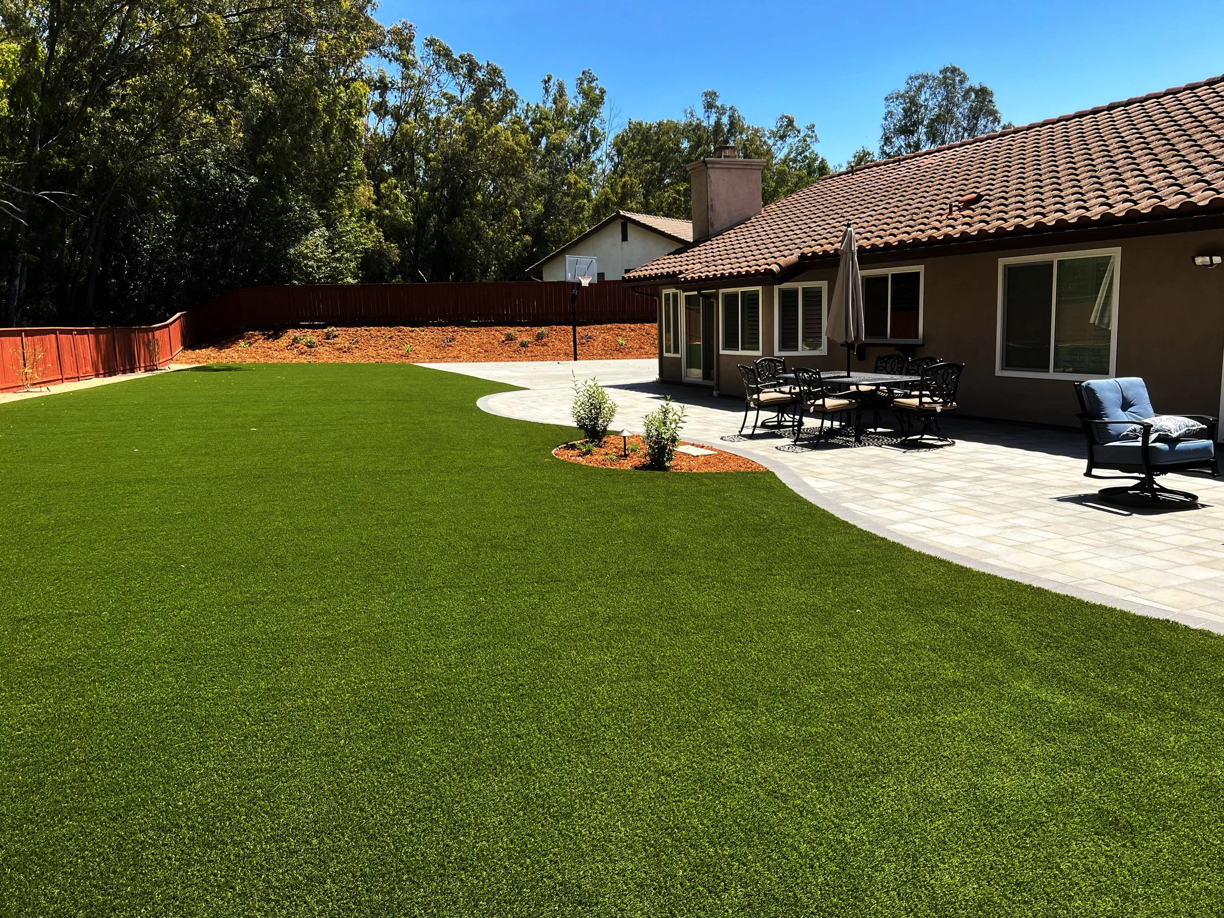 'Branches in the Wind' in Poway installed landscape - Poway, San Diego