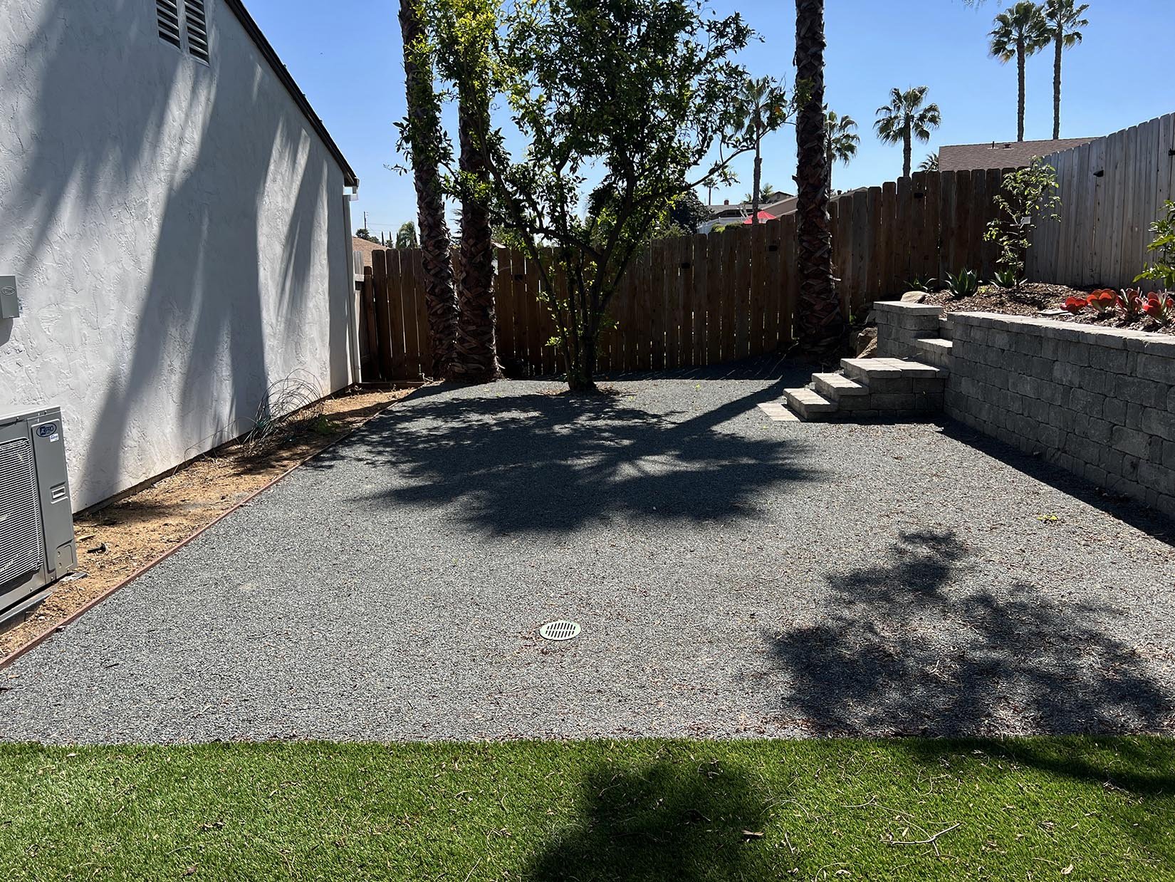 'Crescent Moon Fire' in Poway installed landscape - Poway, San Diego
