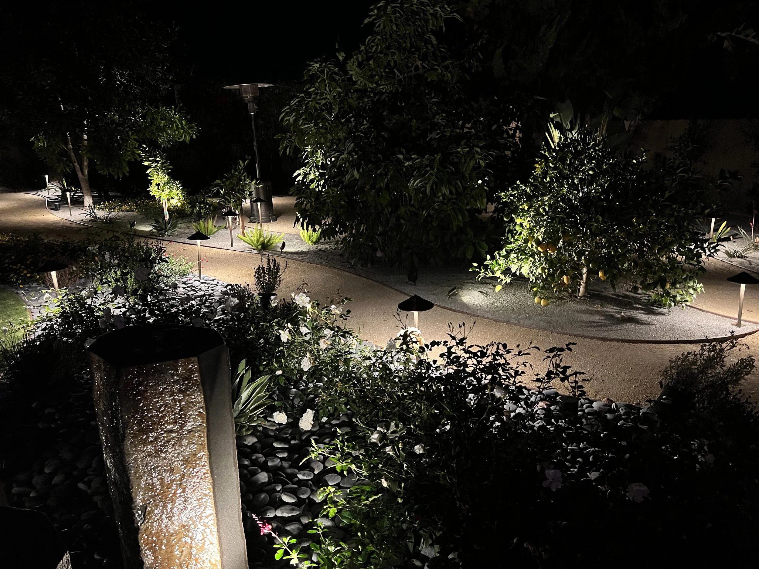 'A New World' in Clairemont installed landscape - North Clairemont, San Diego