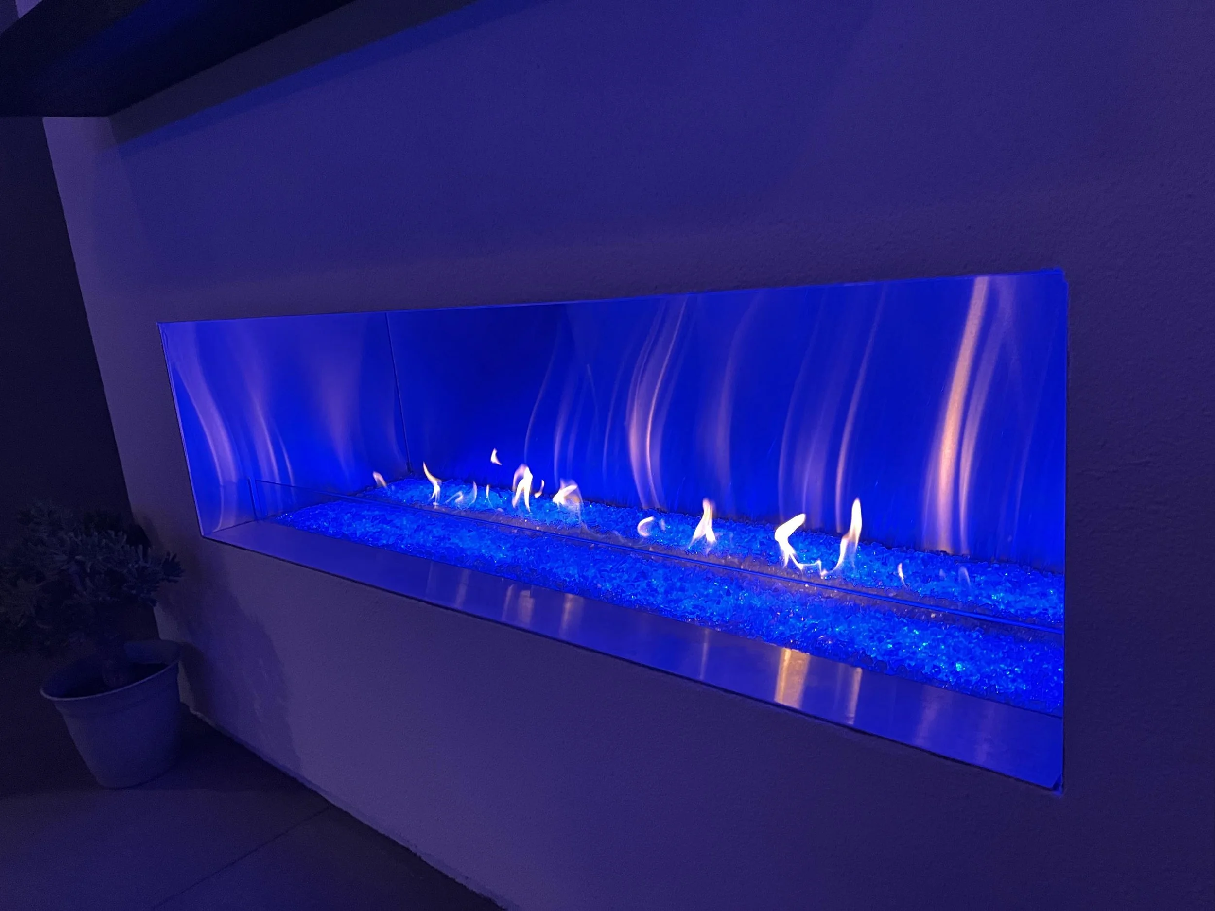 'A New World' in Clairemont installed landscape - North Clairemont, San Diego