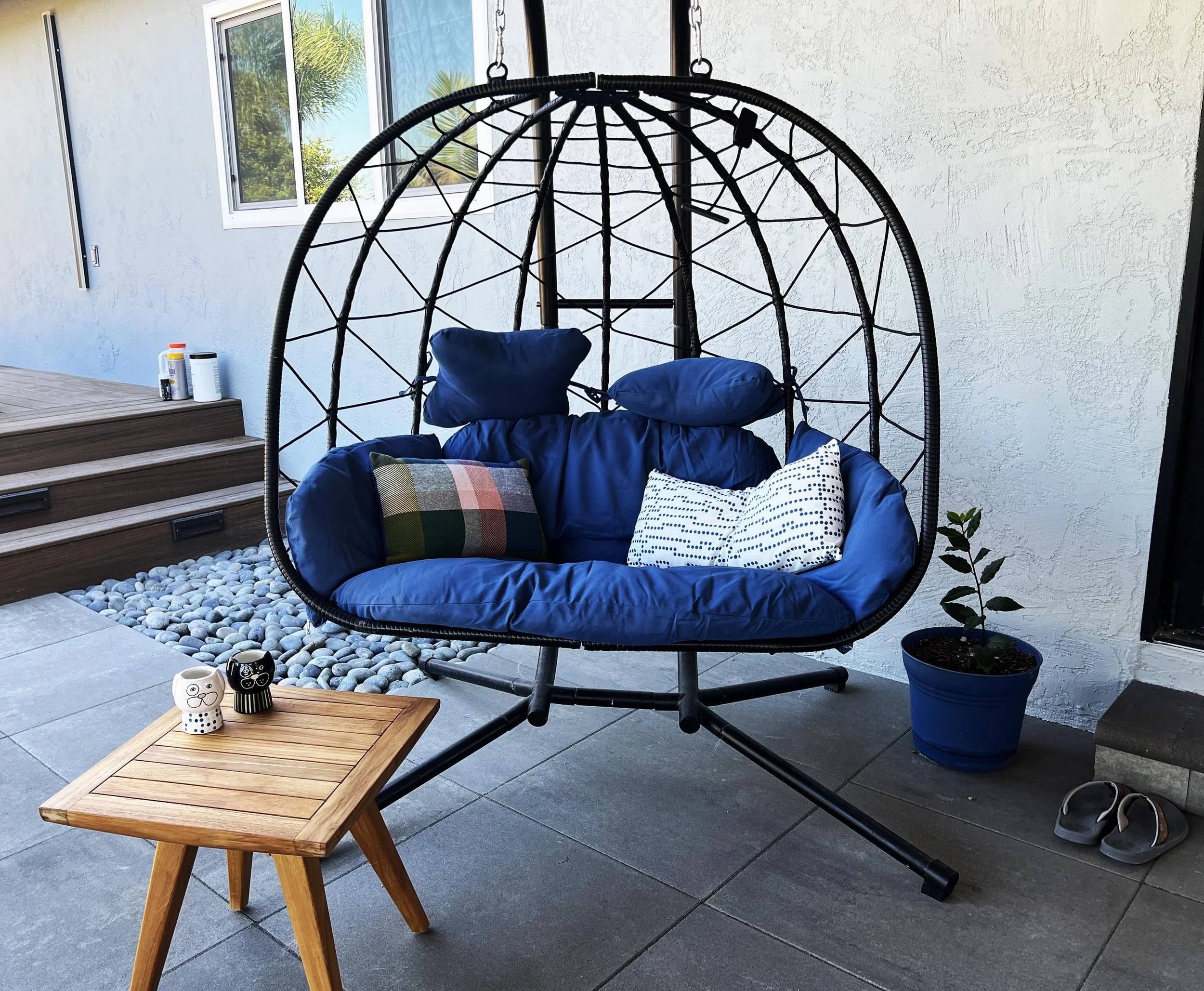 'A New World' in Clairemont installed landscape - North Clairemont, San Diego