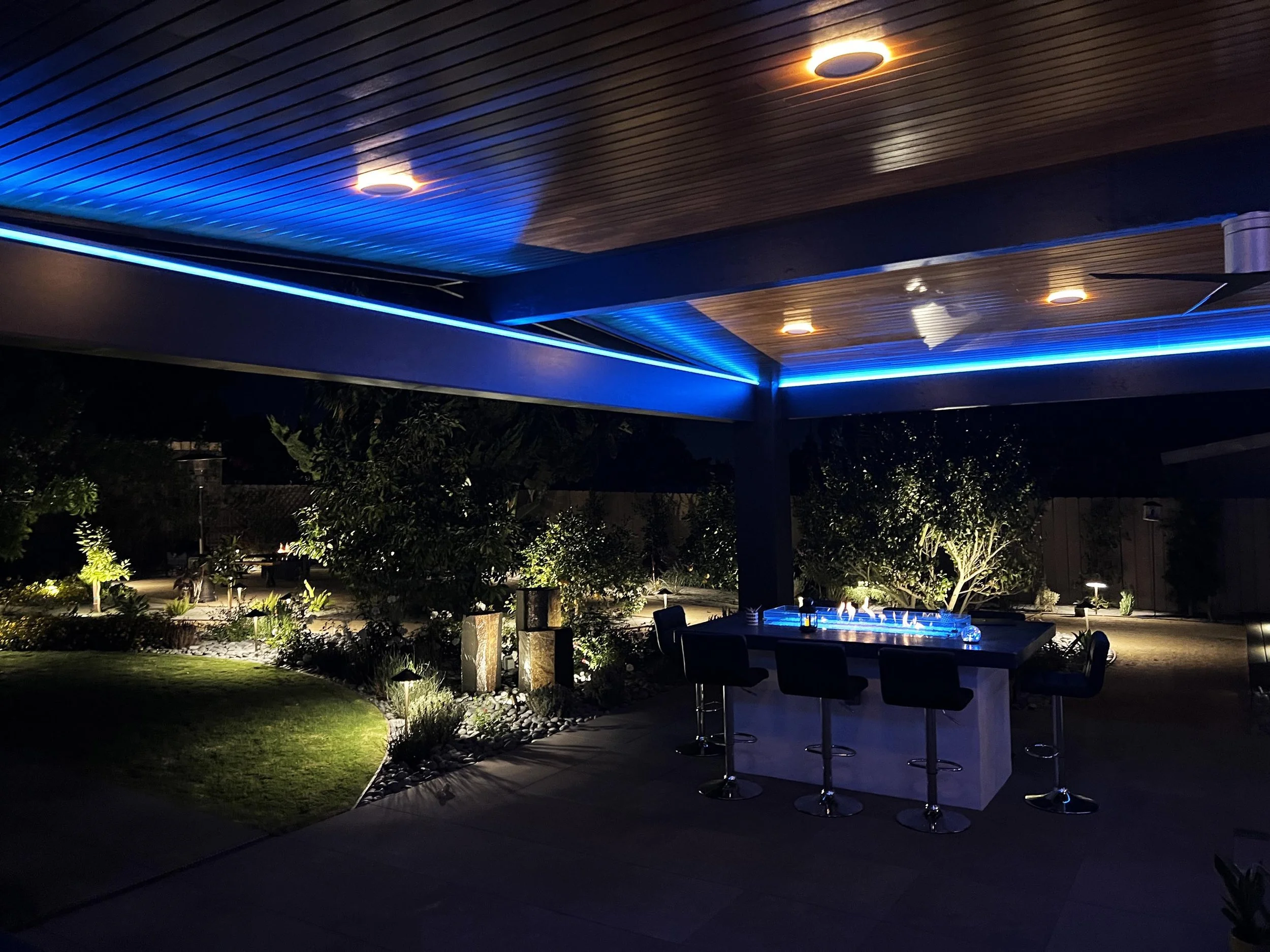 'A New World' in Clairemont installed landscape - North Clairemont, San Diego