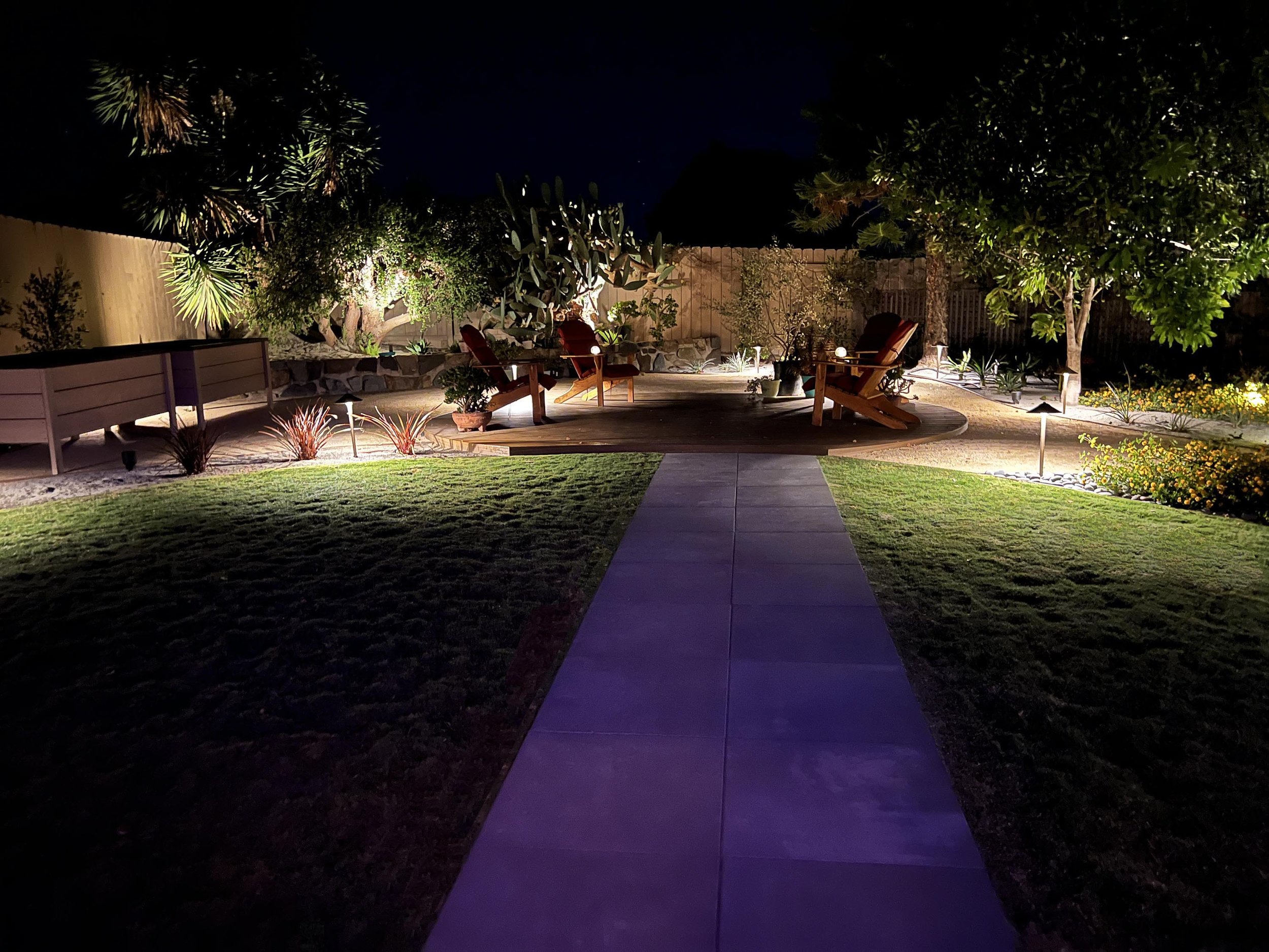 'A New World' in Clairemont installed landscape - North Clairemont, San Diego