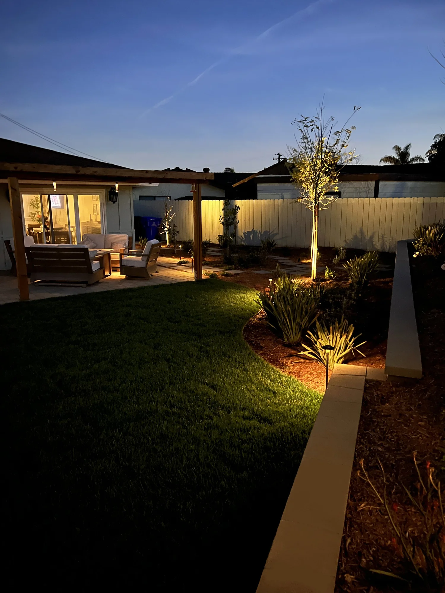 'Spark of the Divine' in La Jolla landscape design in La Jolla, San Diego