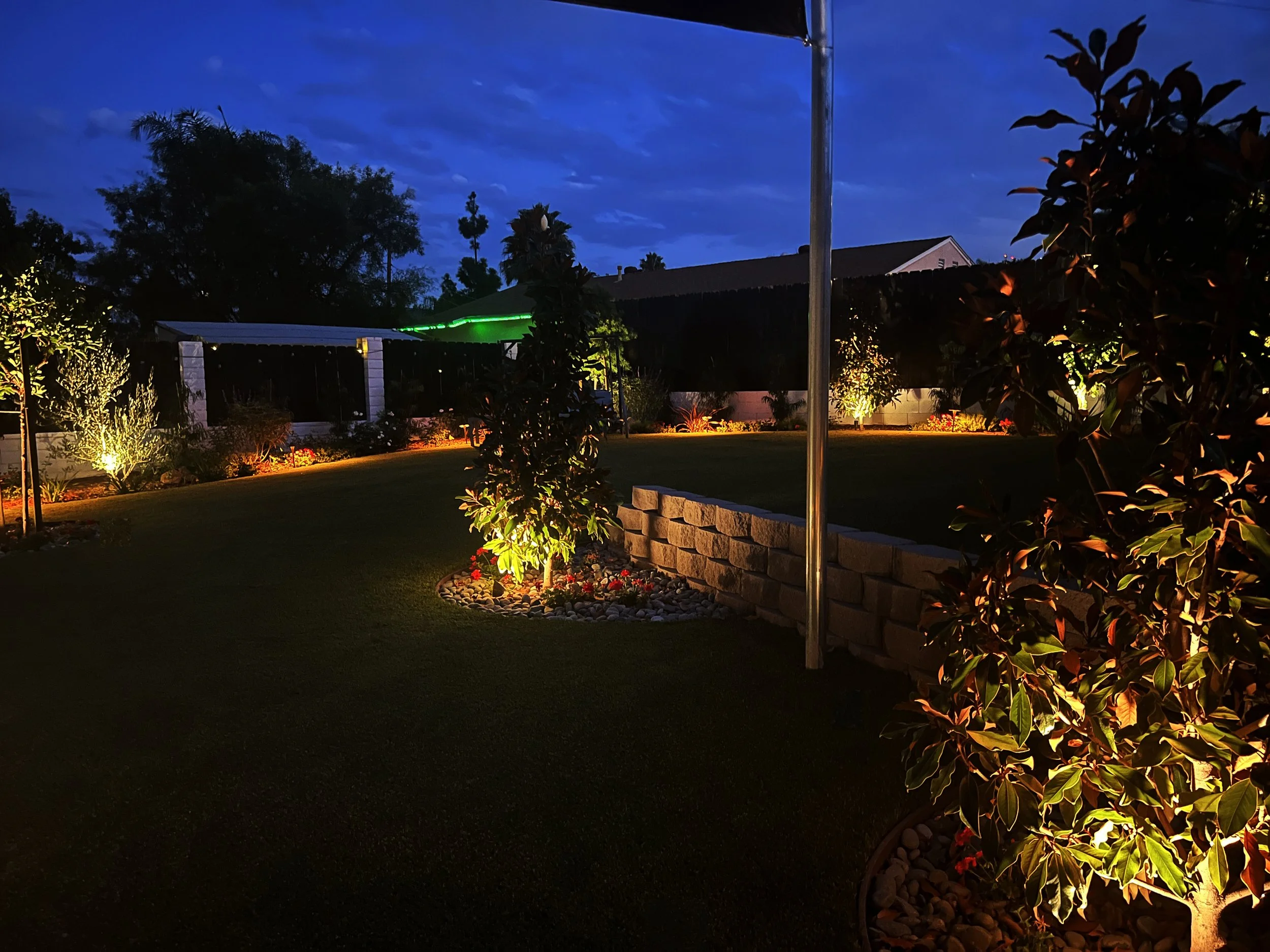 'Warm Meadowland' in Santee installed landscape - Santee, San Diego