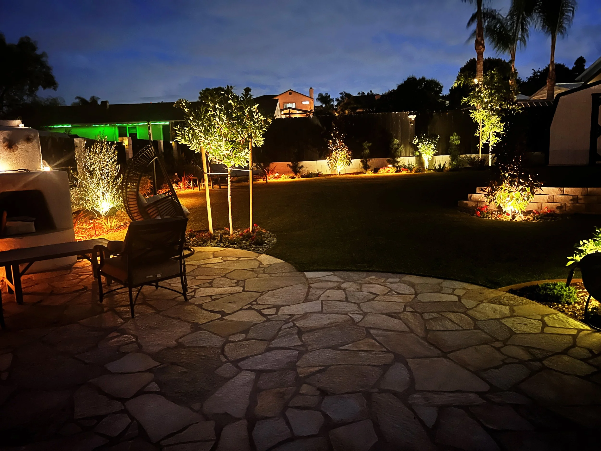'Warm Meadowland' in Santee installed landscape - Santee, San Diego