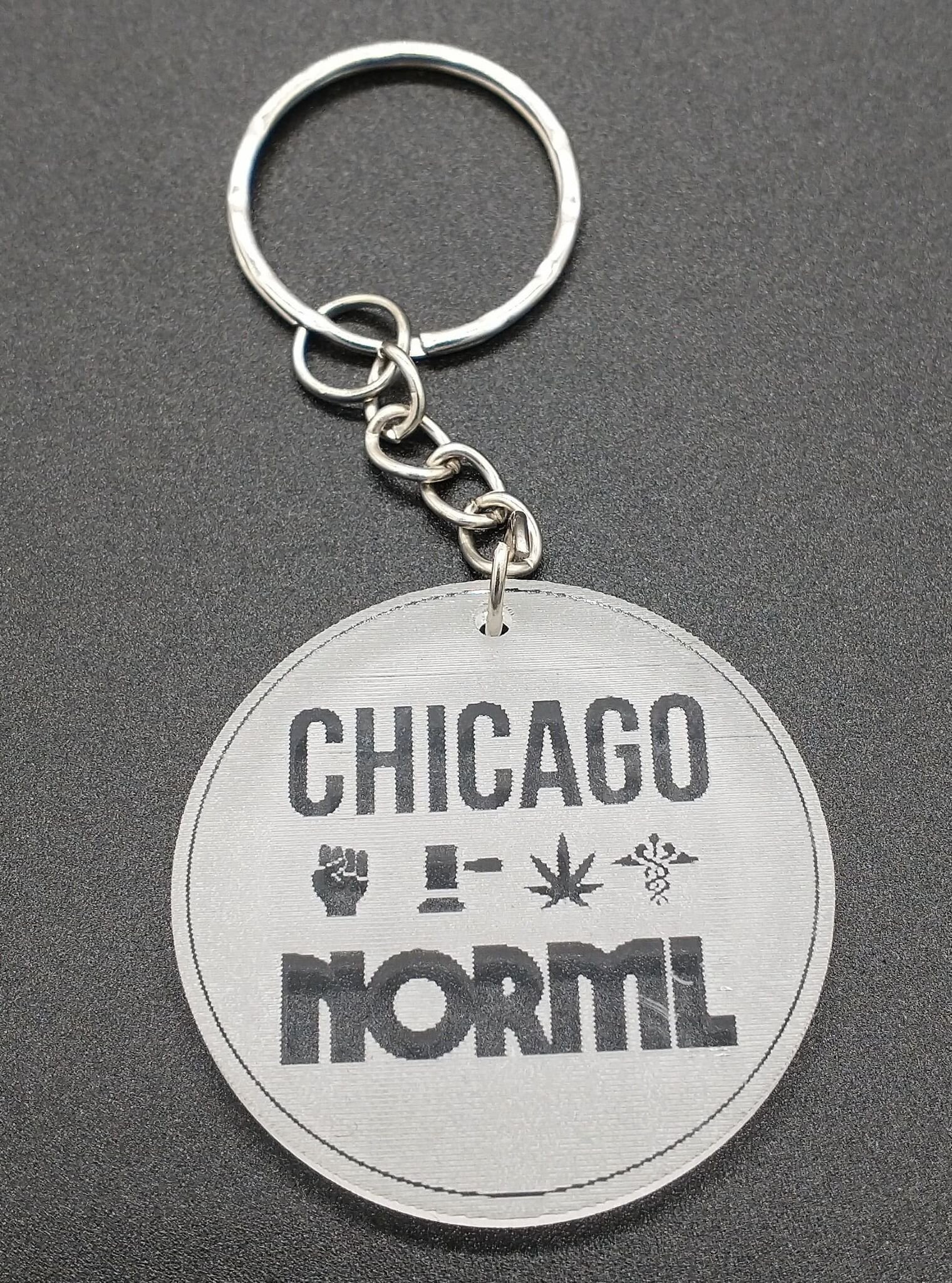Chicago NORML Acrylic Keychain