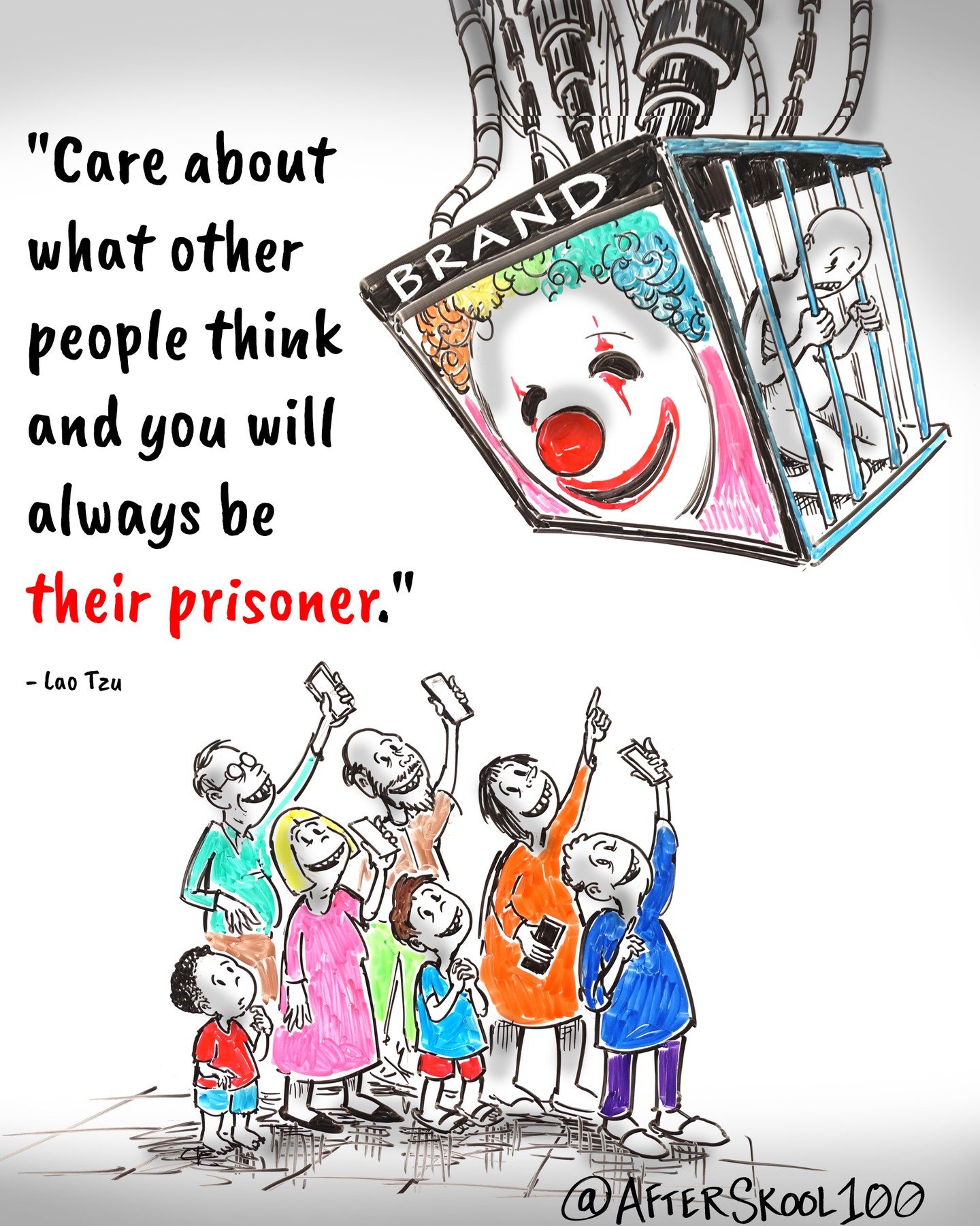 I once knew an "influencer" that had a health food brand. On the surface, she had a thriving, vibrant, healthy lifestyle. But off camera, she was extremely ill and suffering. She felt incredible pressure to maintain this persona of the heal