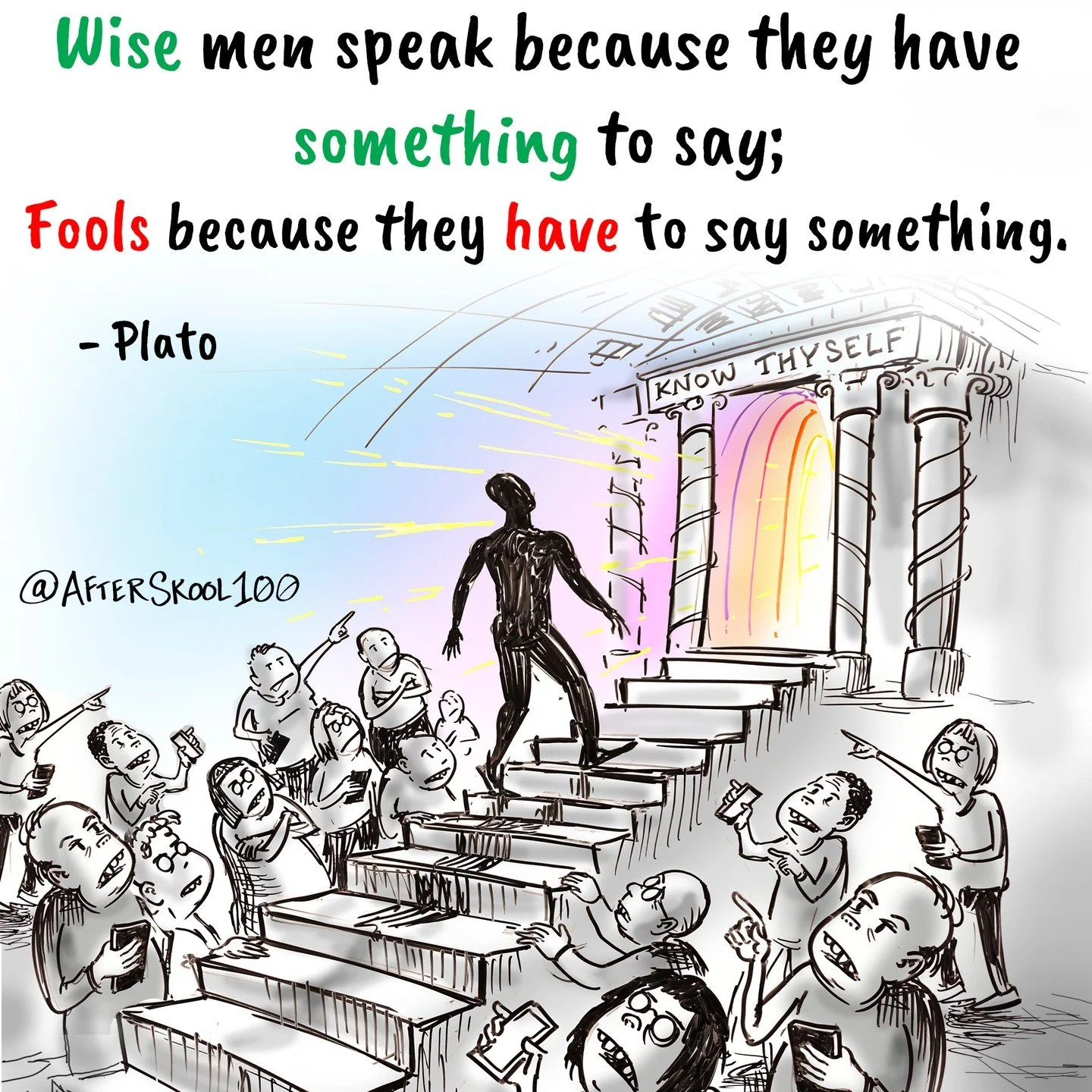 Was going to write a caption, but I don't want to be a fool.