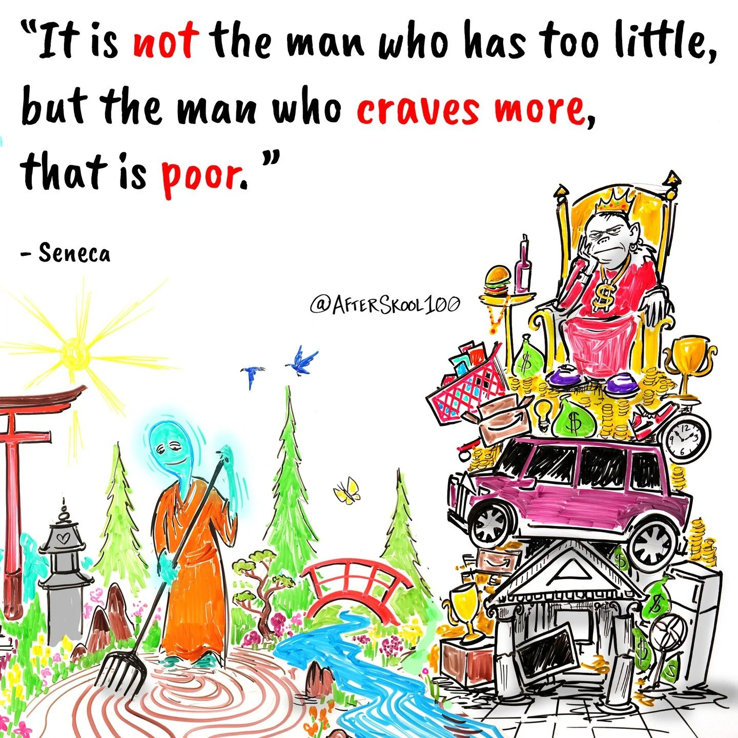 &ldquo;Remember, happiness doesn&rsquo;t depend upon who you are or what you have; it depends solely upon what you think. So start each day by thinking of all the things you have to be thankful for.&rdquo; - Dale Carnegie