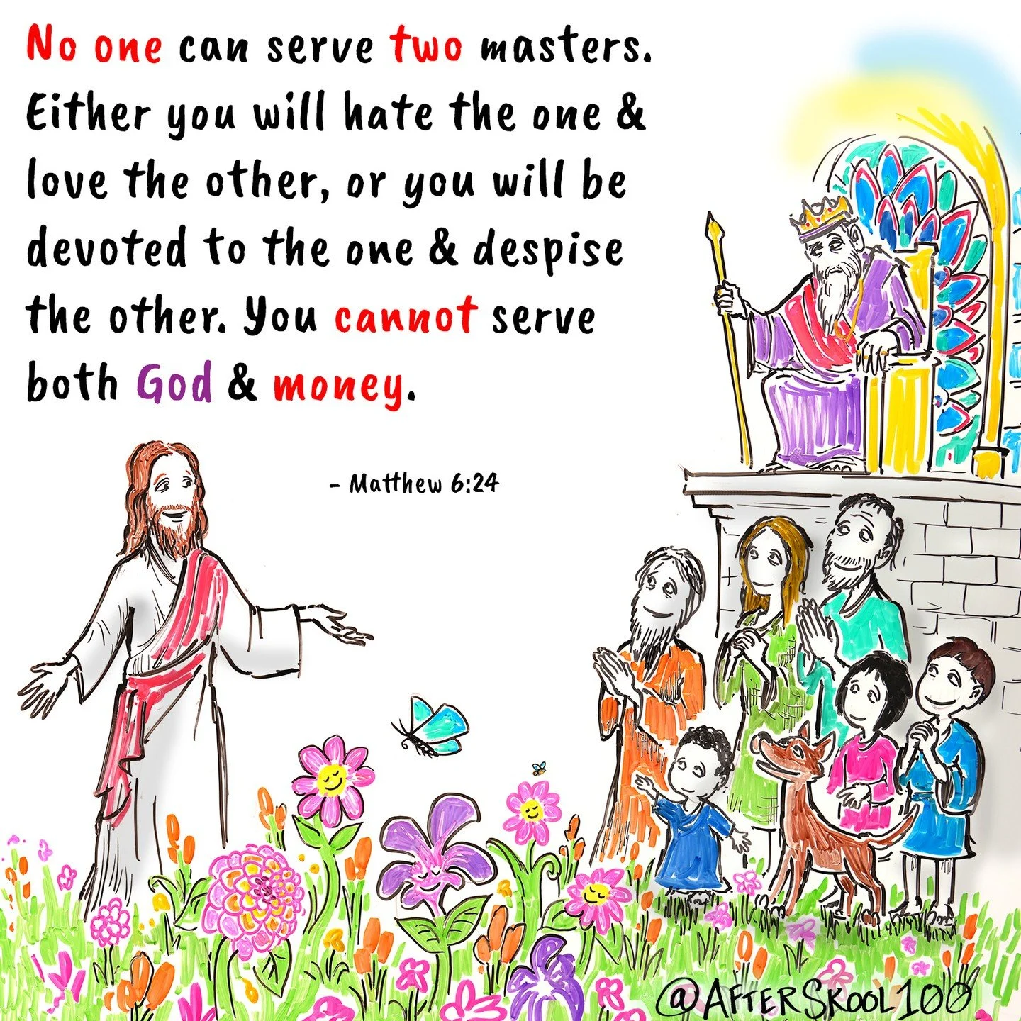 Choose your master wisely.