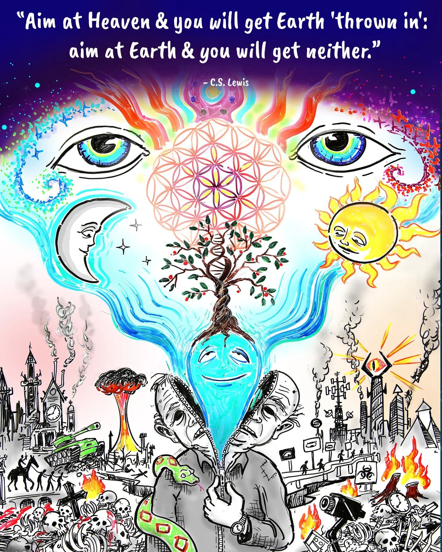 Think on this quote. There's a lot of meaning to be found here. I'm curious to hear how you interpret this?