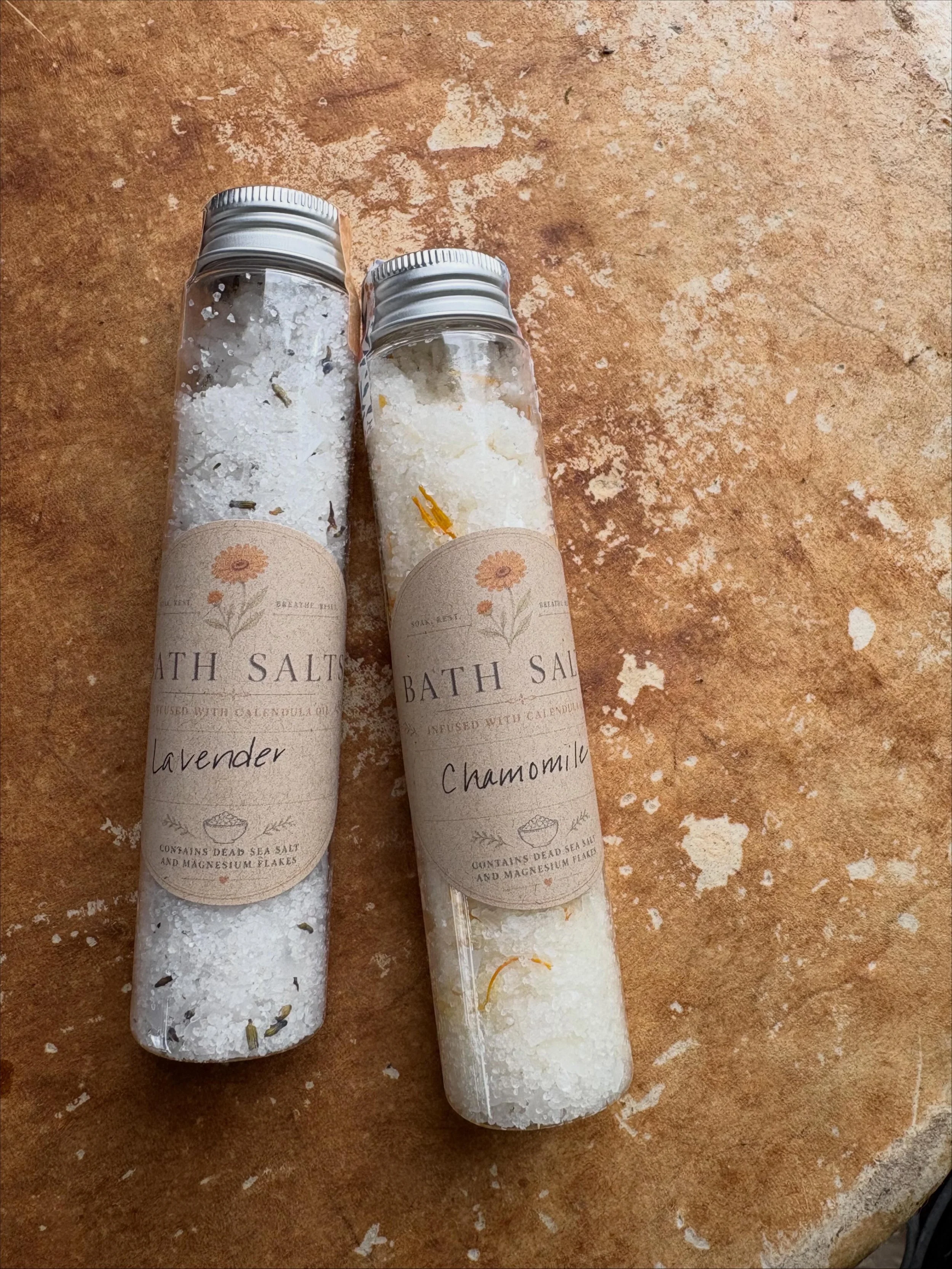 Calendula Infused Bath Salts