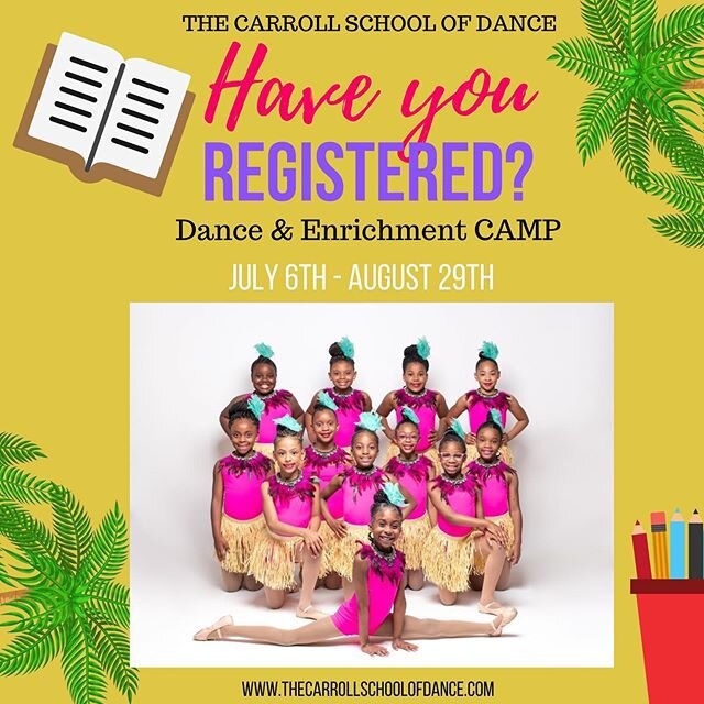 Have you Registered for Summer Camp 2020!!! Click the link in our bio to find out more information!!! Limited slots available! ✨#csodbaltimore #summercamp2020 #baltimoredance #baltimorecamp
