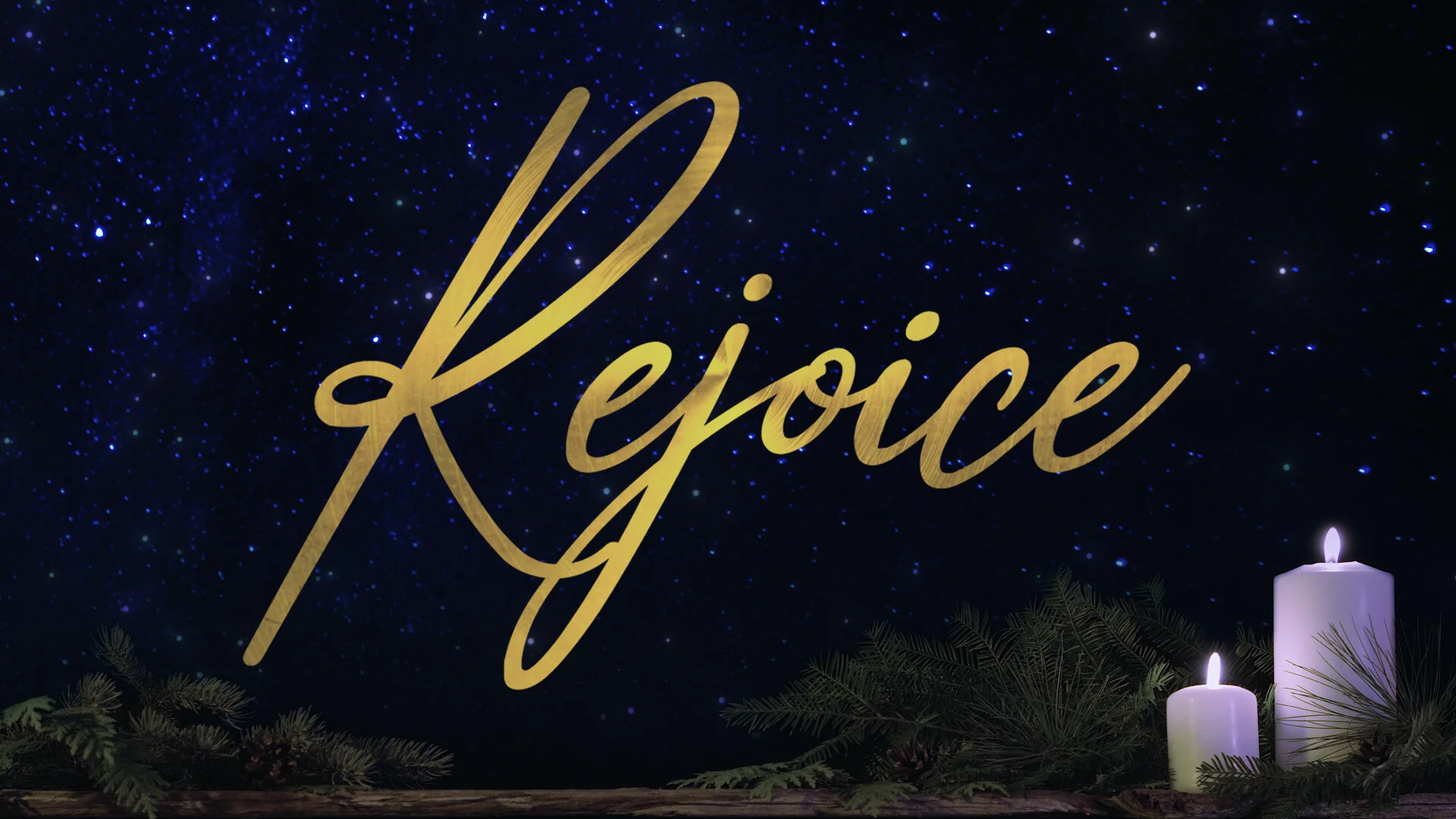 Rejoice- Christmas Candlelight Service - 12.20.20