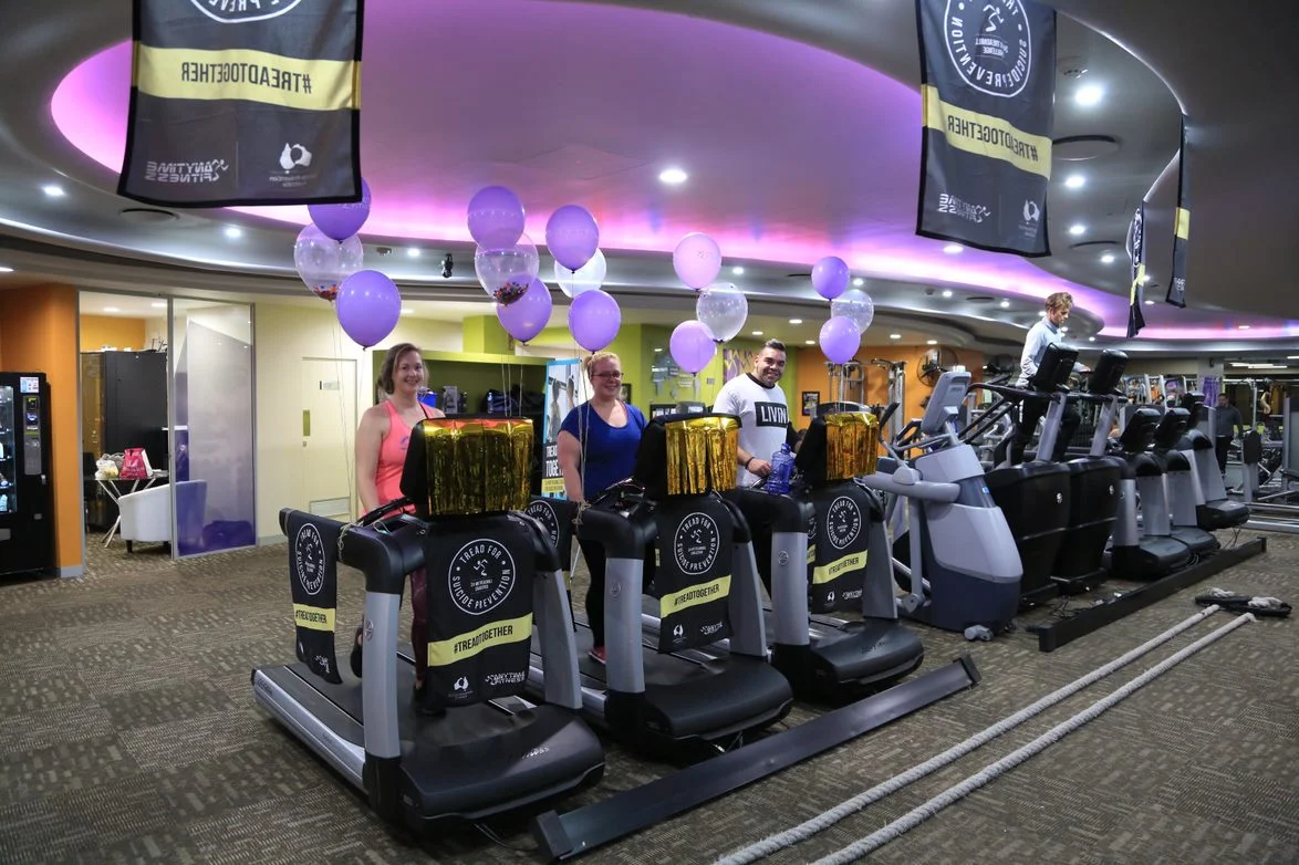 Anytime Fitness' 24-hour 'Tread Together' fundraiser challenge raises over $400,000 for Suicide Prevention Australia