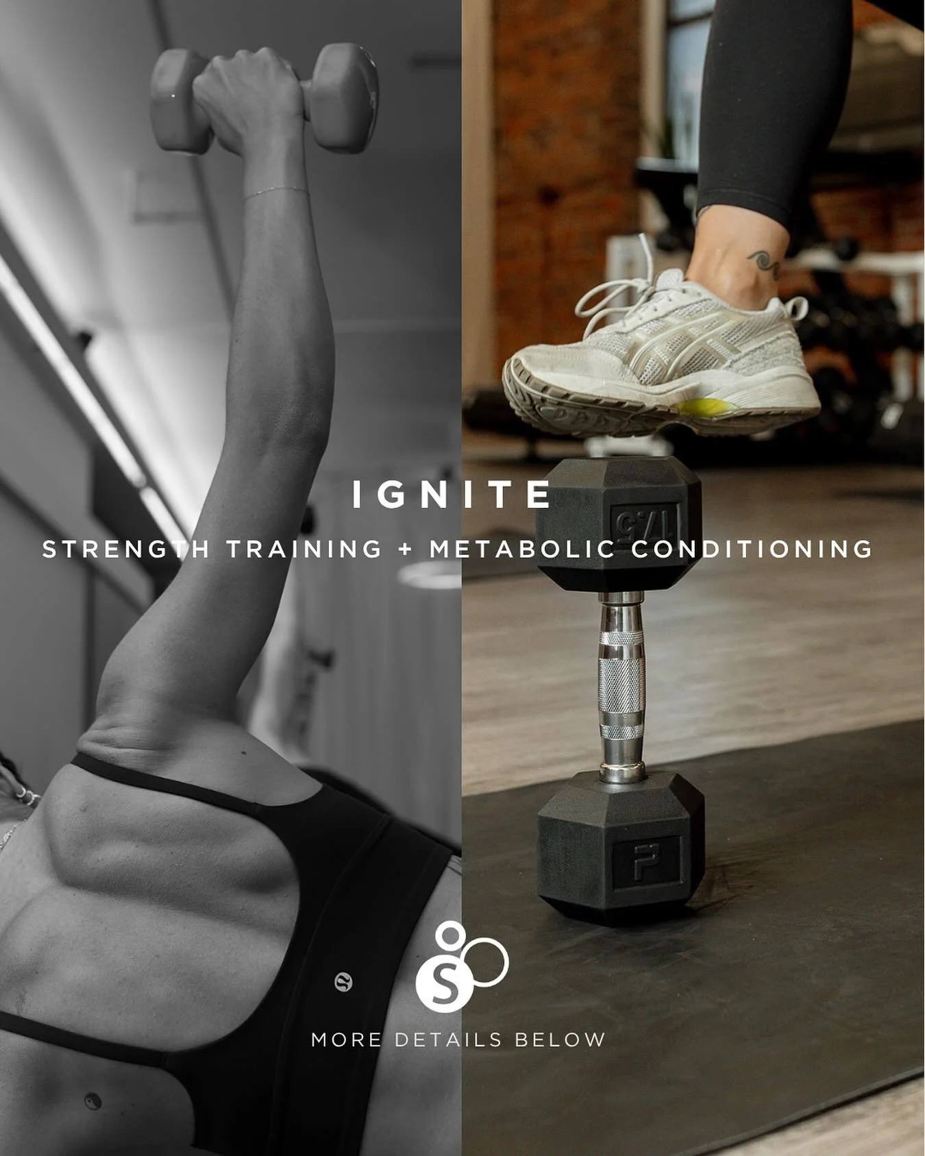 IGNITE &mdash;What&rsquo;s this class about?👇

Strength meets sweat in this mashup of lifting and lung-burning intervals. Expect muscle-building weight lifting intermixed with intense bouts of conditioning. This type of high-energy training is desig