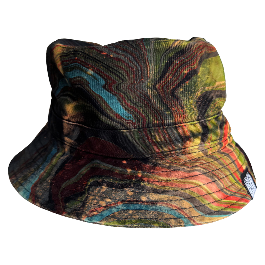 Xl Marbled Bucket Hat-34