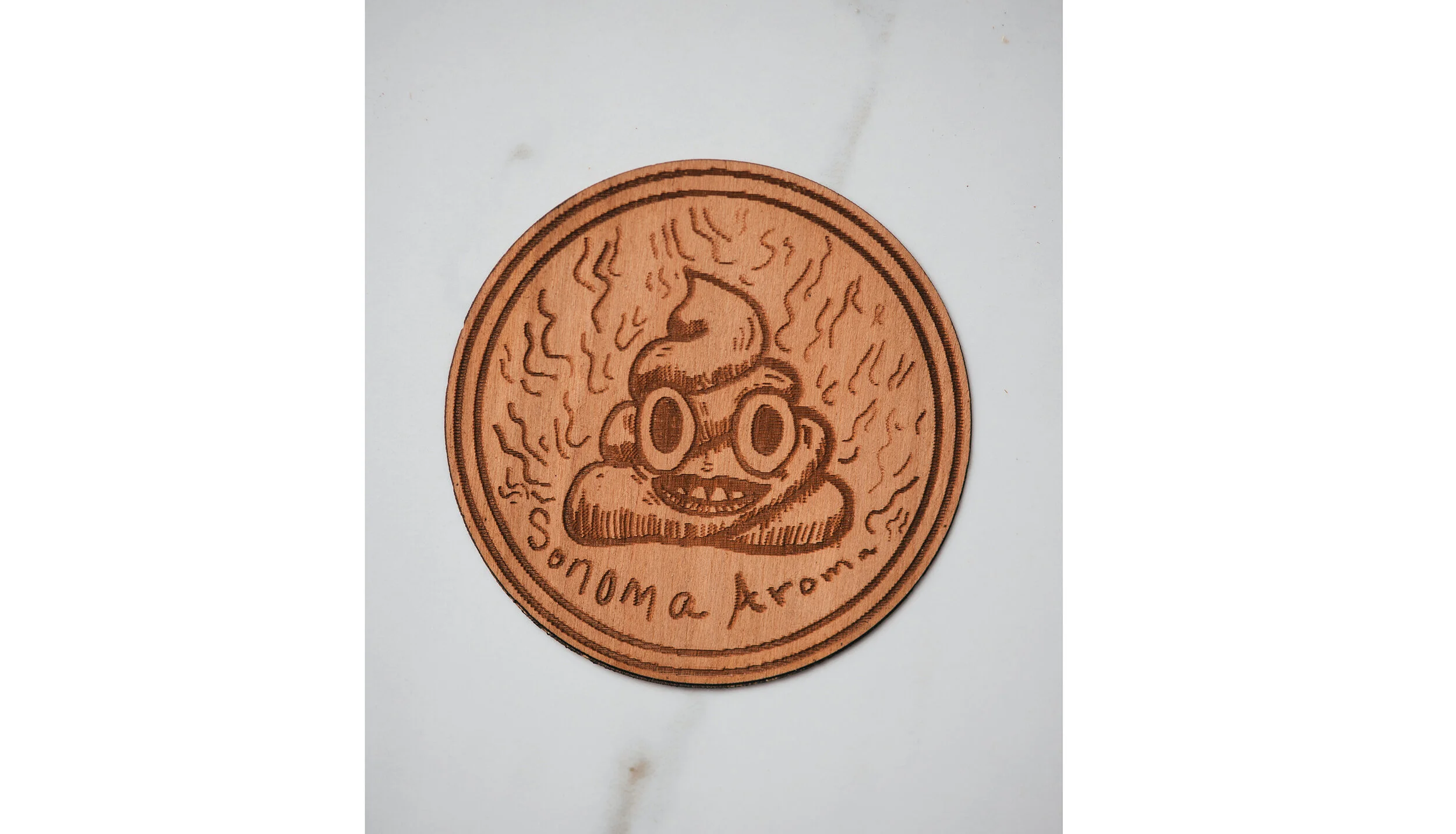 Sonoma Aroma Wooden Sticker