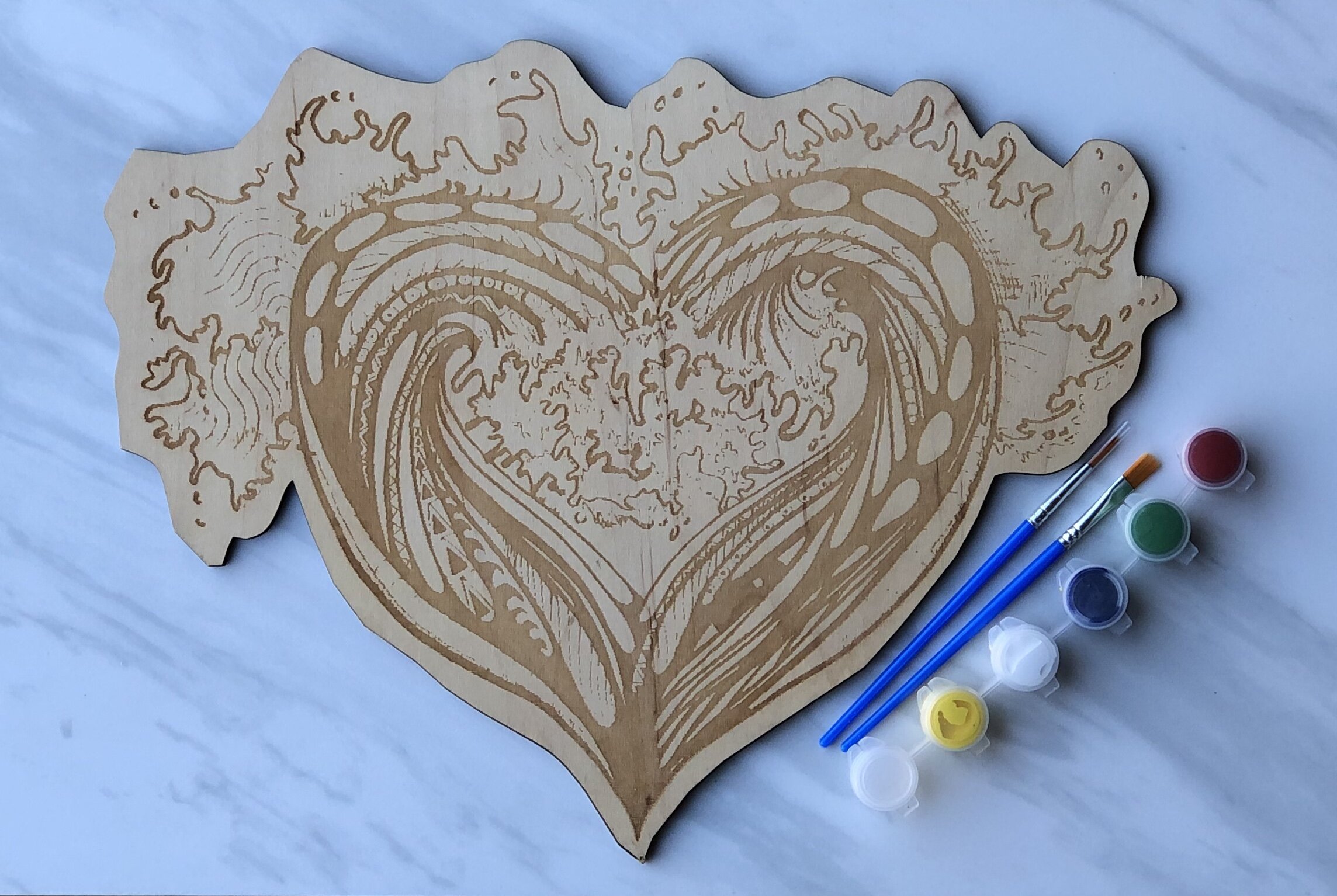 Dom Chi's Paint Kit - Heart Wave