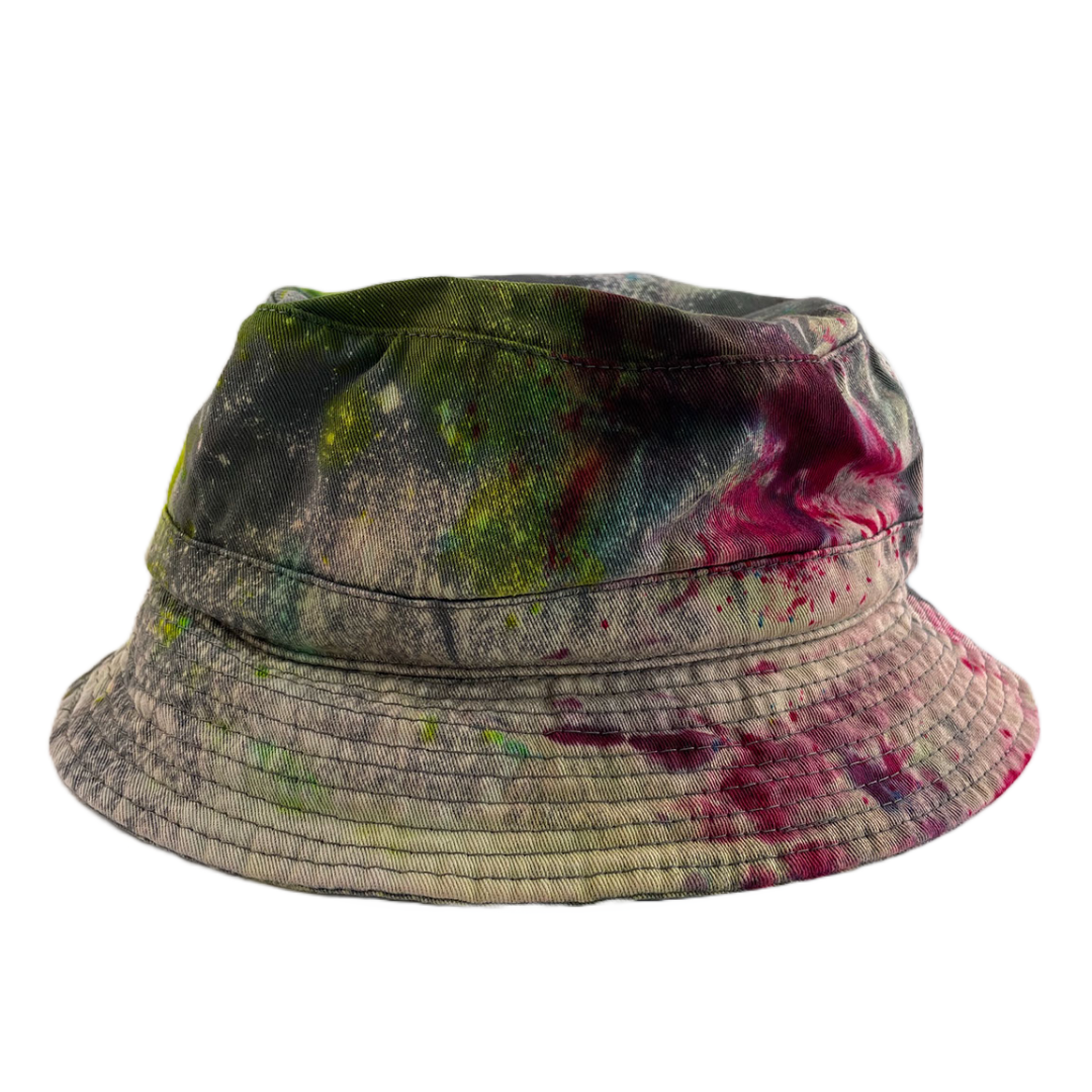 marbled bucket hats — Dom Chi Designs