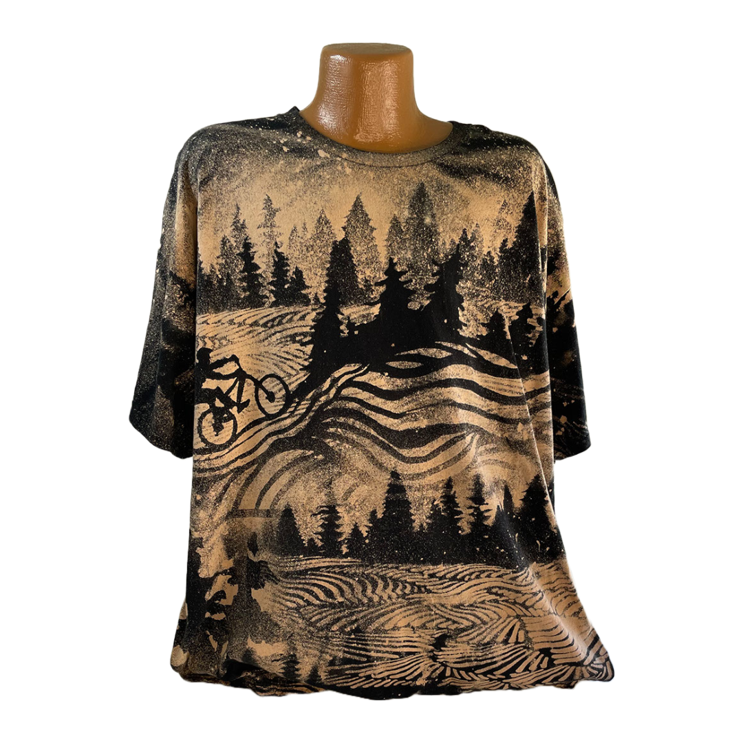 3XL- Stencil Dyed Tee #6