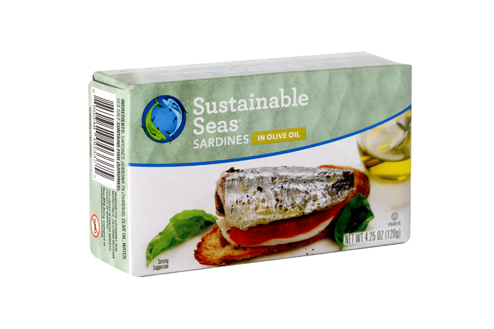 SARDINES IN OLIVE OIL — Sustainable Seas