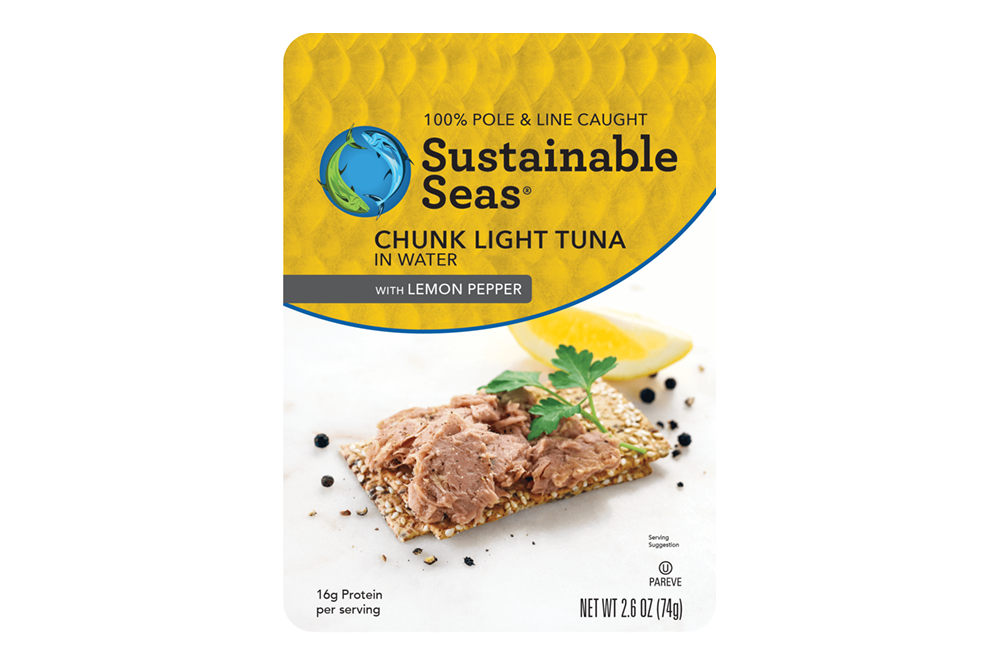 Balehval Ambassade Bordenden Chunk Light Tuna with Lemon Pepper Pouch — Sustainable Seas