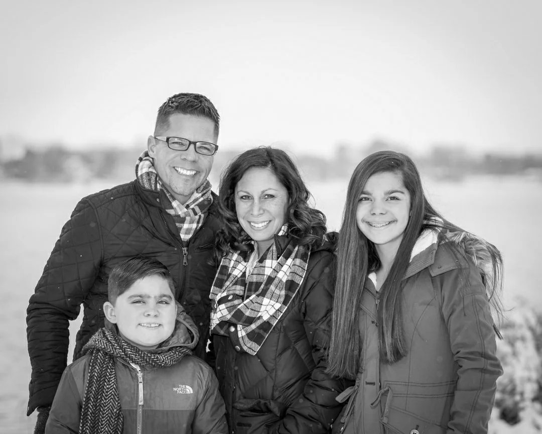 Brrr. It was cold outside but I really like this image as a black and white.