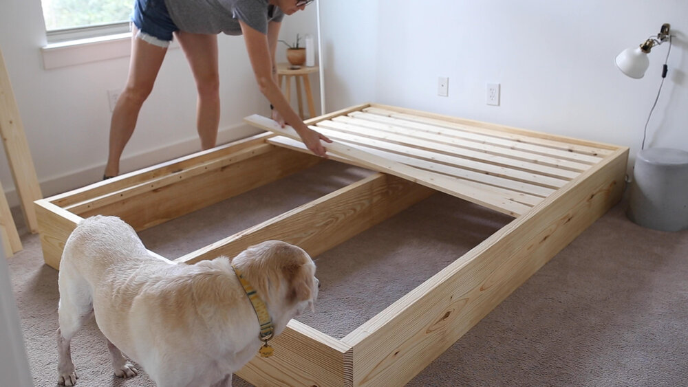 How To Build An Easy Bed Platform, How To Build A Easy Bed Frame