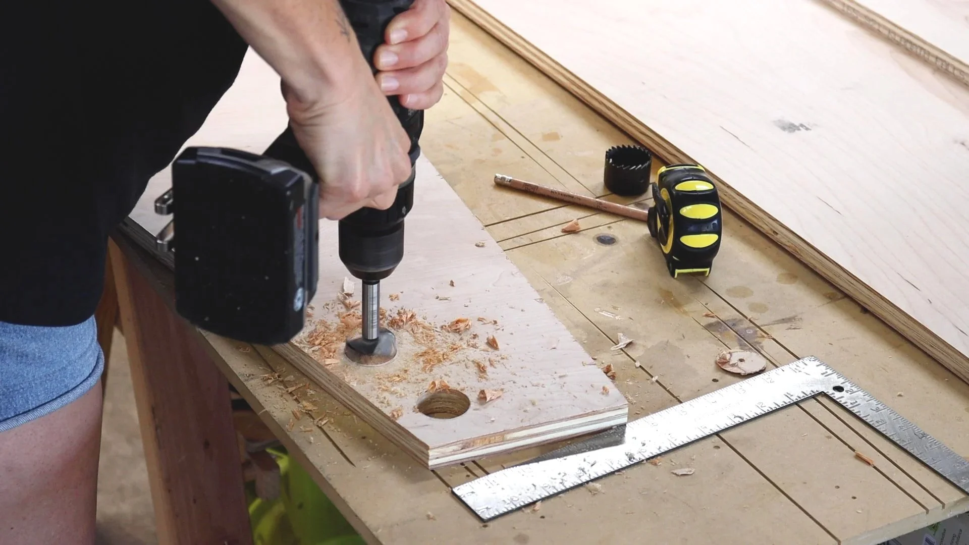 Plywood Storage Cart Project