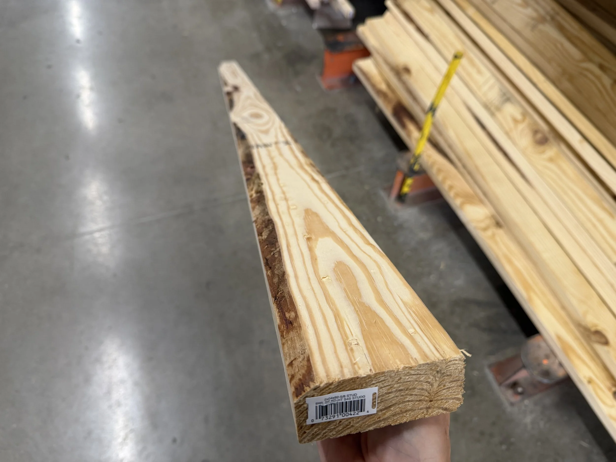 Bark &amp; Missing Wood