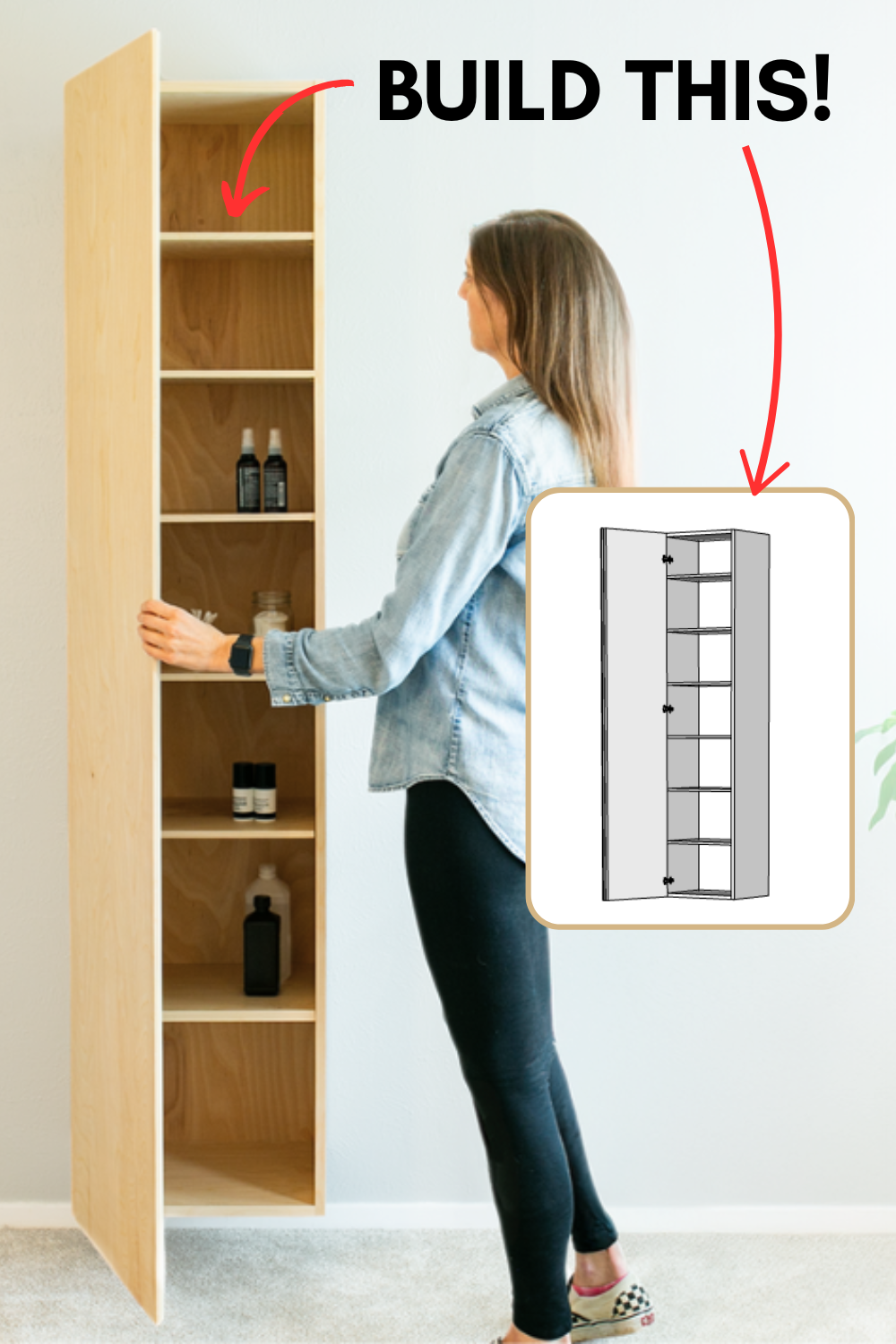 Slim Bathroom Cabinet