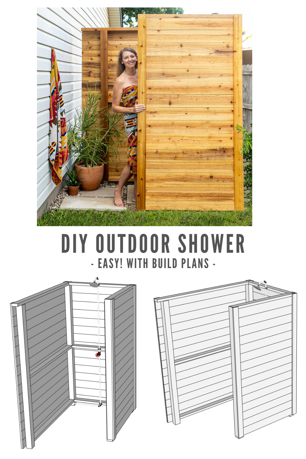 Building An Outdoor Shower