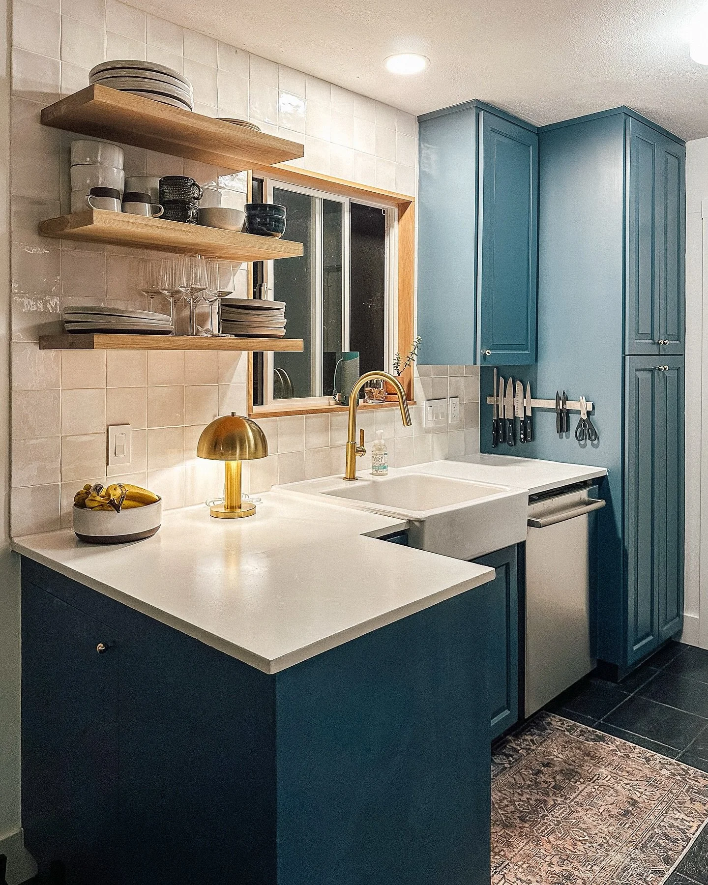 Last year, I gave our kitchen a small renovation as a temporary fix for its many problems. I reused the old butcher block countertops. I thought I could live with them a bit longer&mdash;spoiler alert, I couldn&rsquo;t 😆

I wanted something that wou