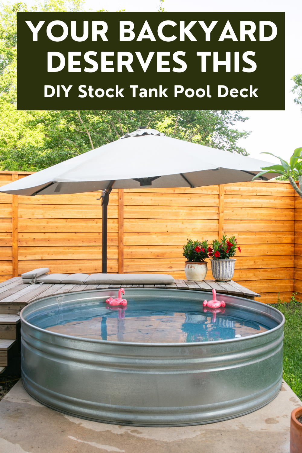 DIY Pool Deck