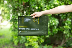 How To Protect Your Fence Posts From Rot And Decay! — MAKER GRAY