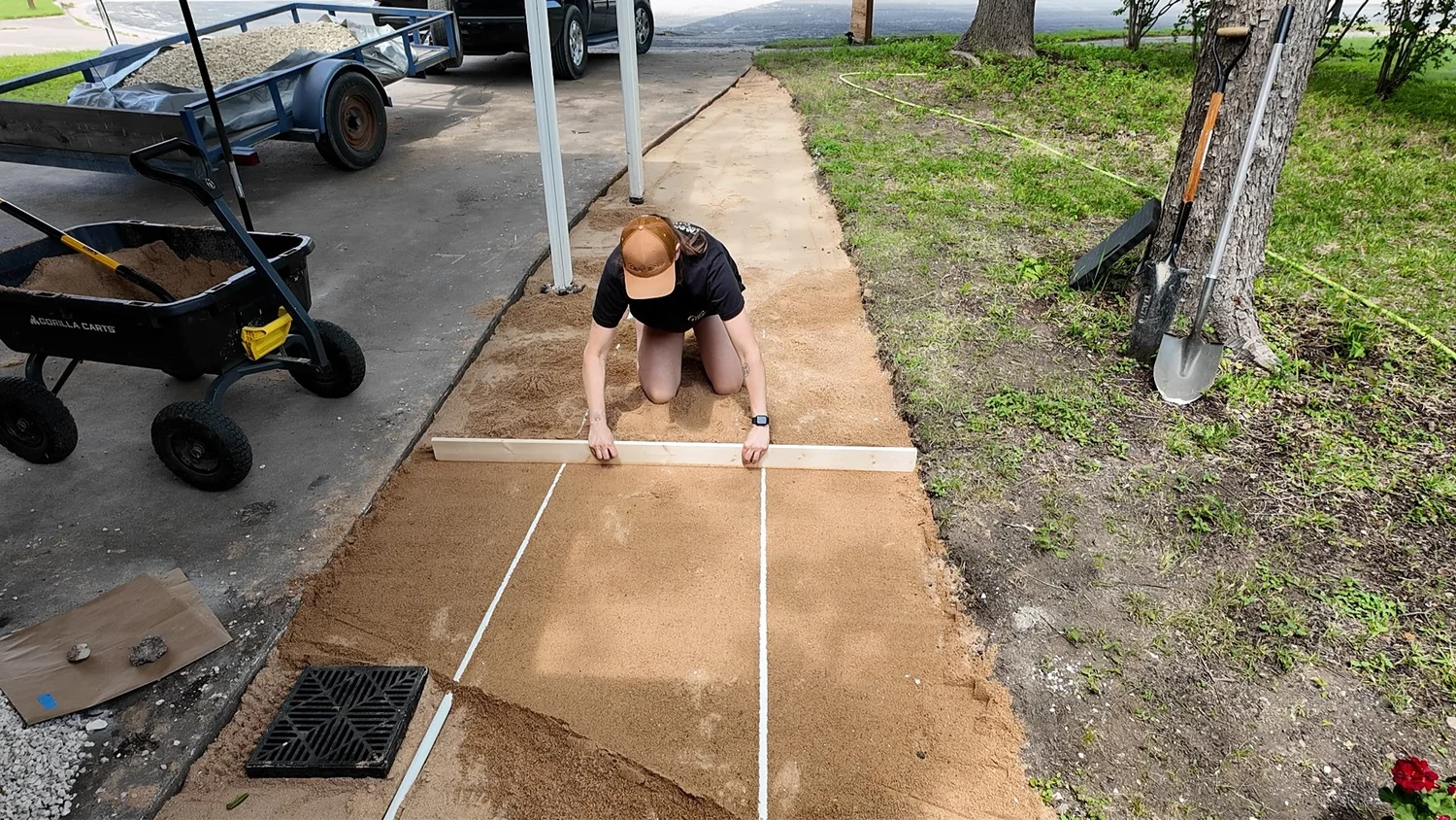DIY Limestone Paver Walkway | Step-by-Step Guide for a Long-Lasting ...