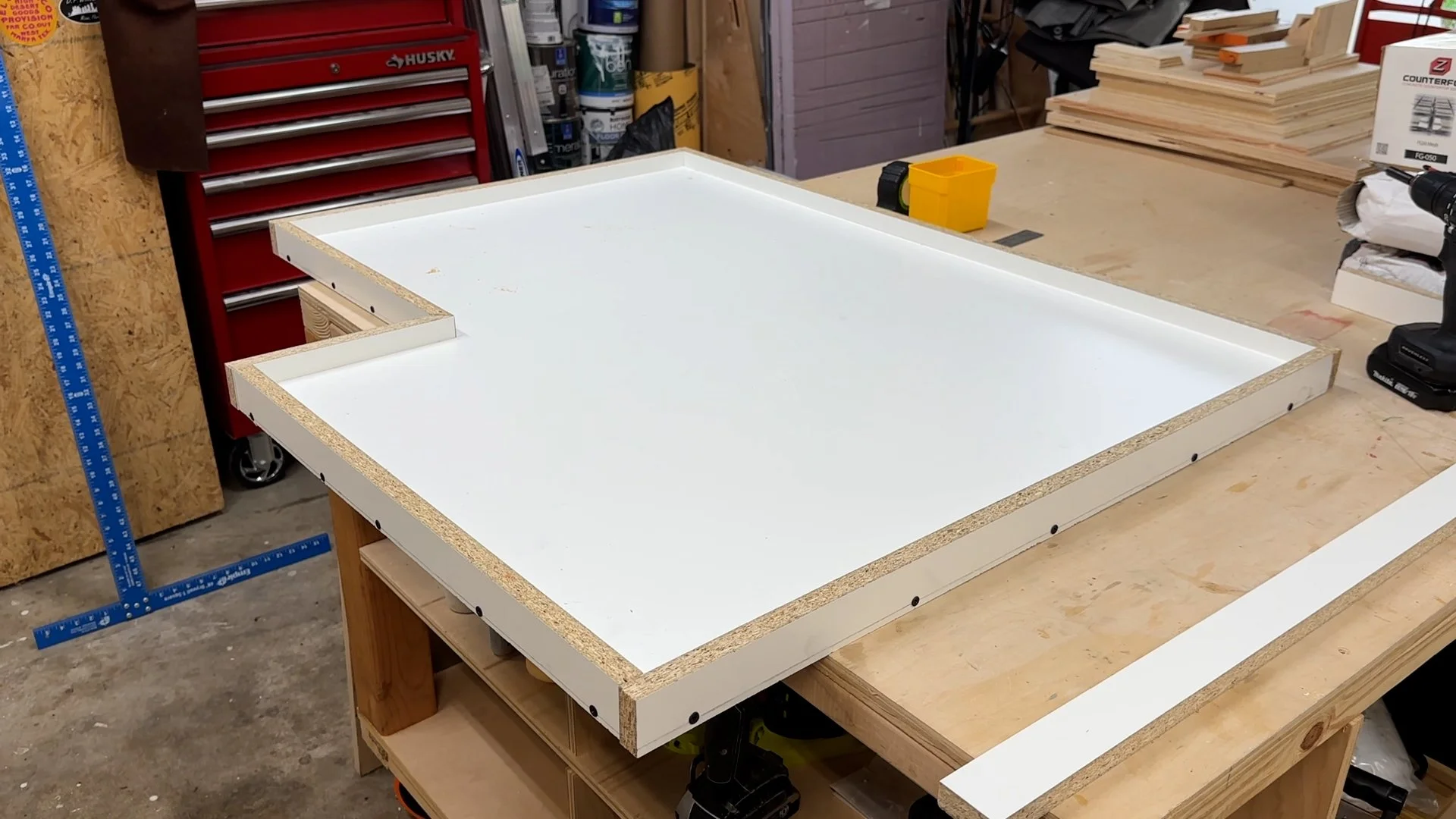 DIY White Concrete Countertops | Affordable Stone Look for Your Kitchen ...
