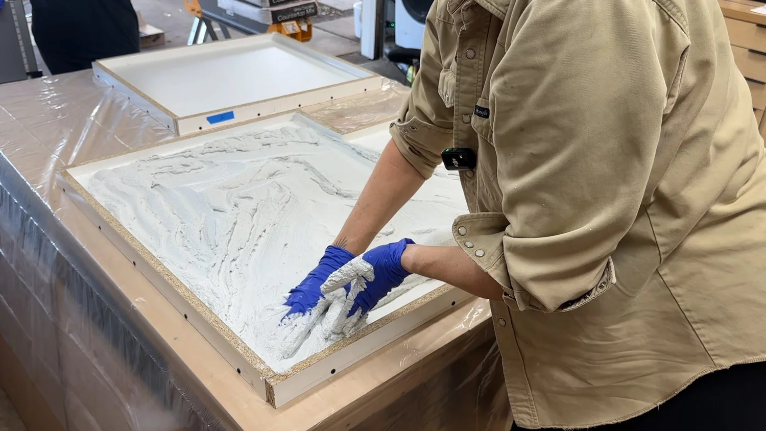 DIY White Concrete Countertops | Affordable Stone Look for Your Kitchen ...