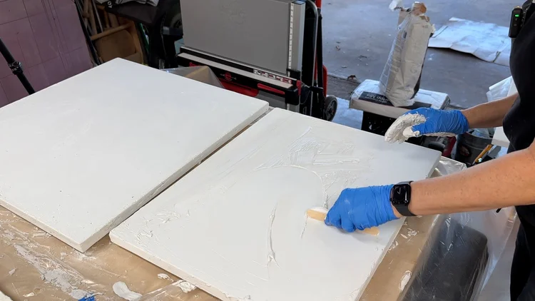 DIY White Concrete Countertops | Affordable Stone Look for Your Kitchen ...