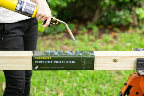 Root Proof Posts How To Protect Your Fence Posts From Rot And Decay! — MAKER GRAY